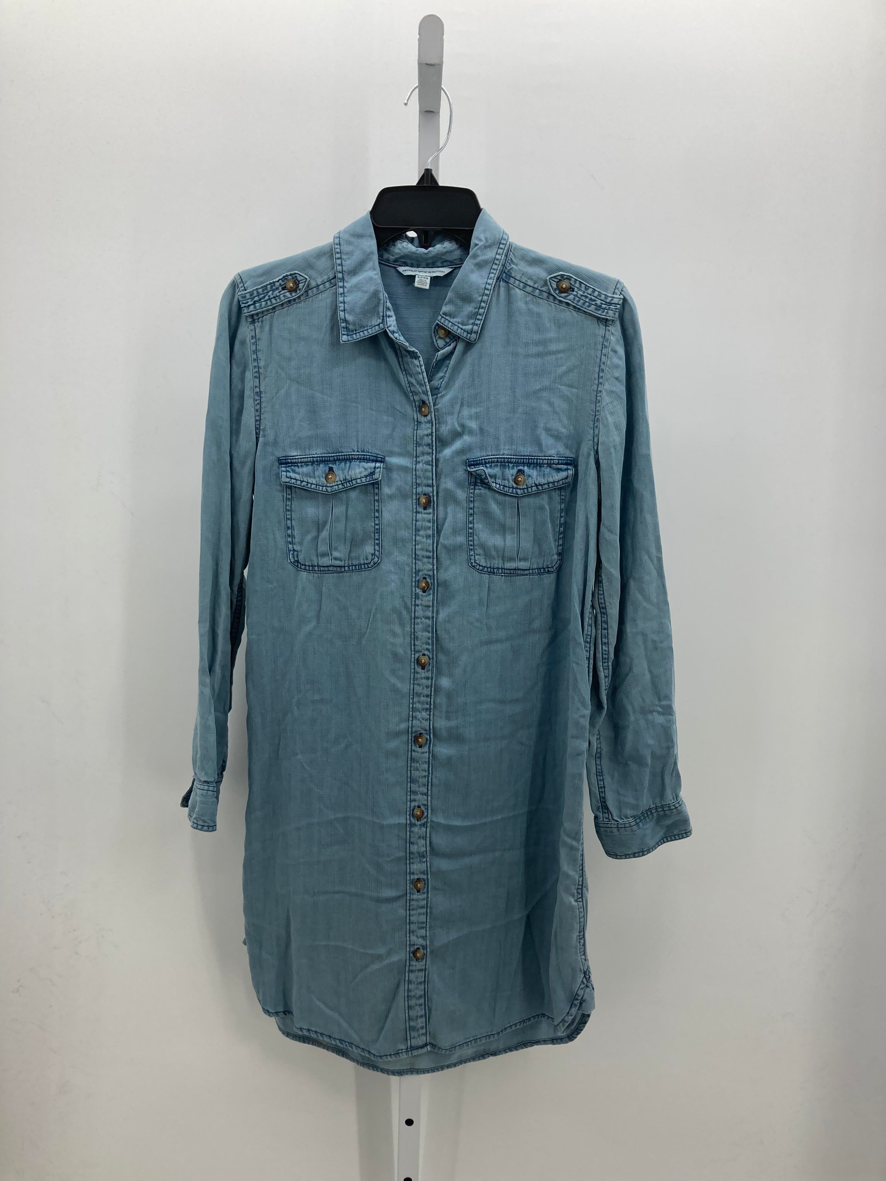 American Eagle Size Small Juniors Long Sleeve Dress