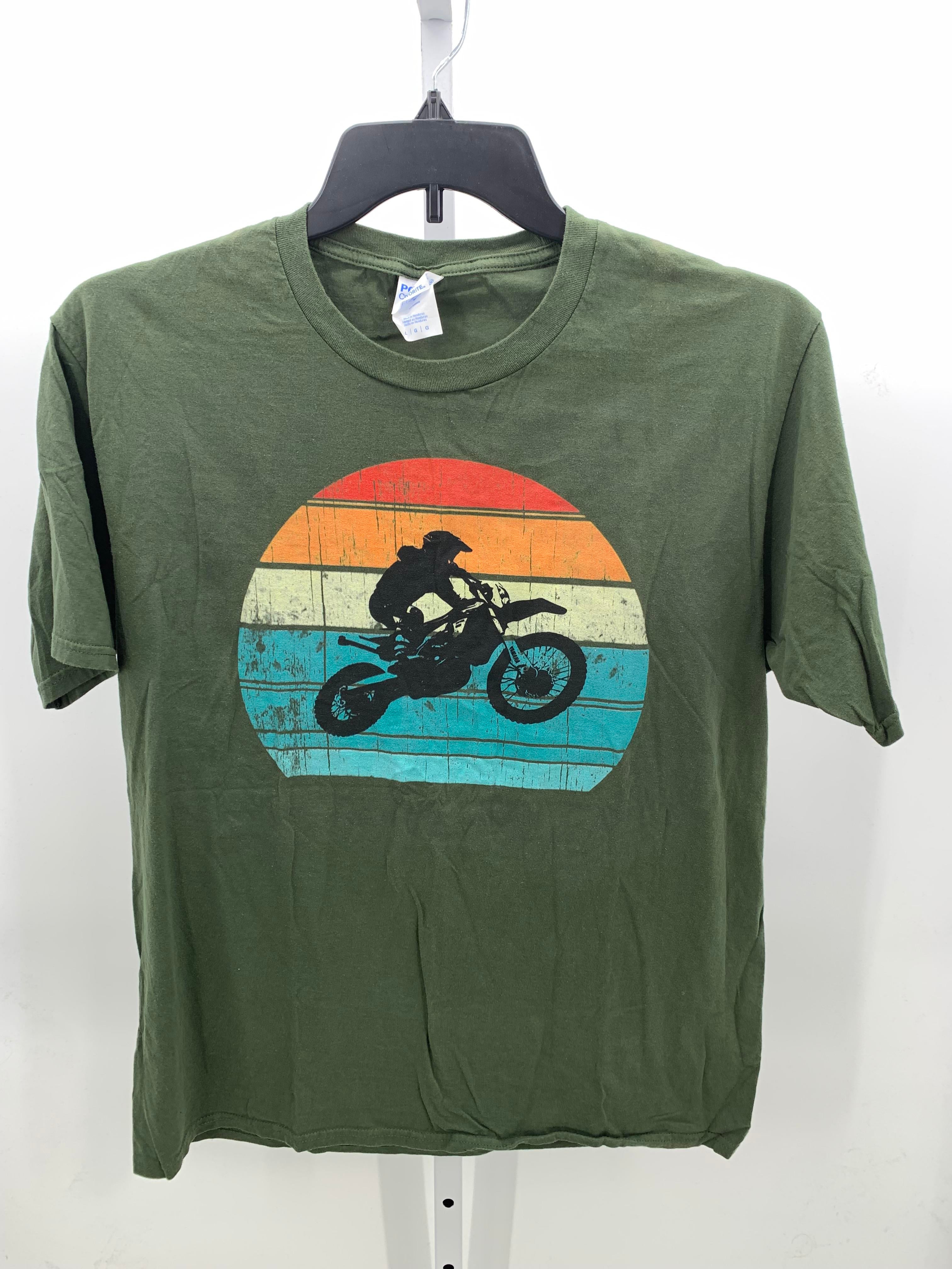 MOTORCYCLE KNIT TEE.