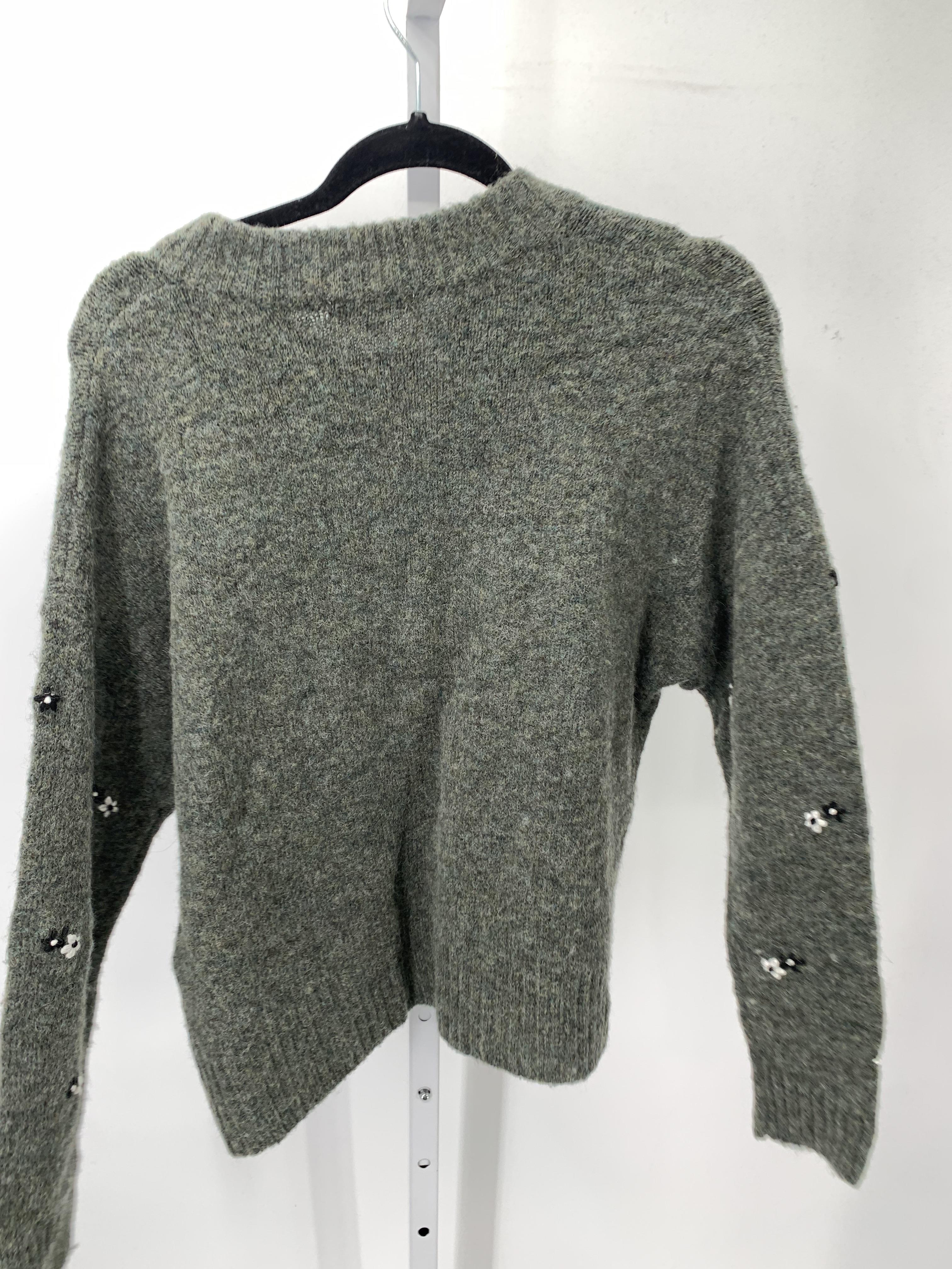 Madewell Size Medium Misses Long Slv Sweater