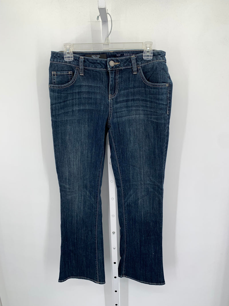 Vera Wang Size 10 Petite Petite Jeans