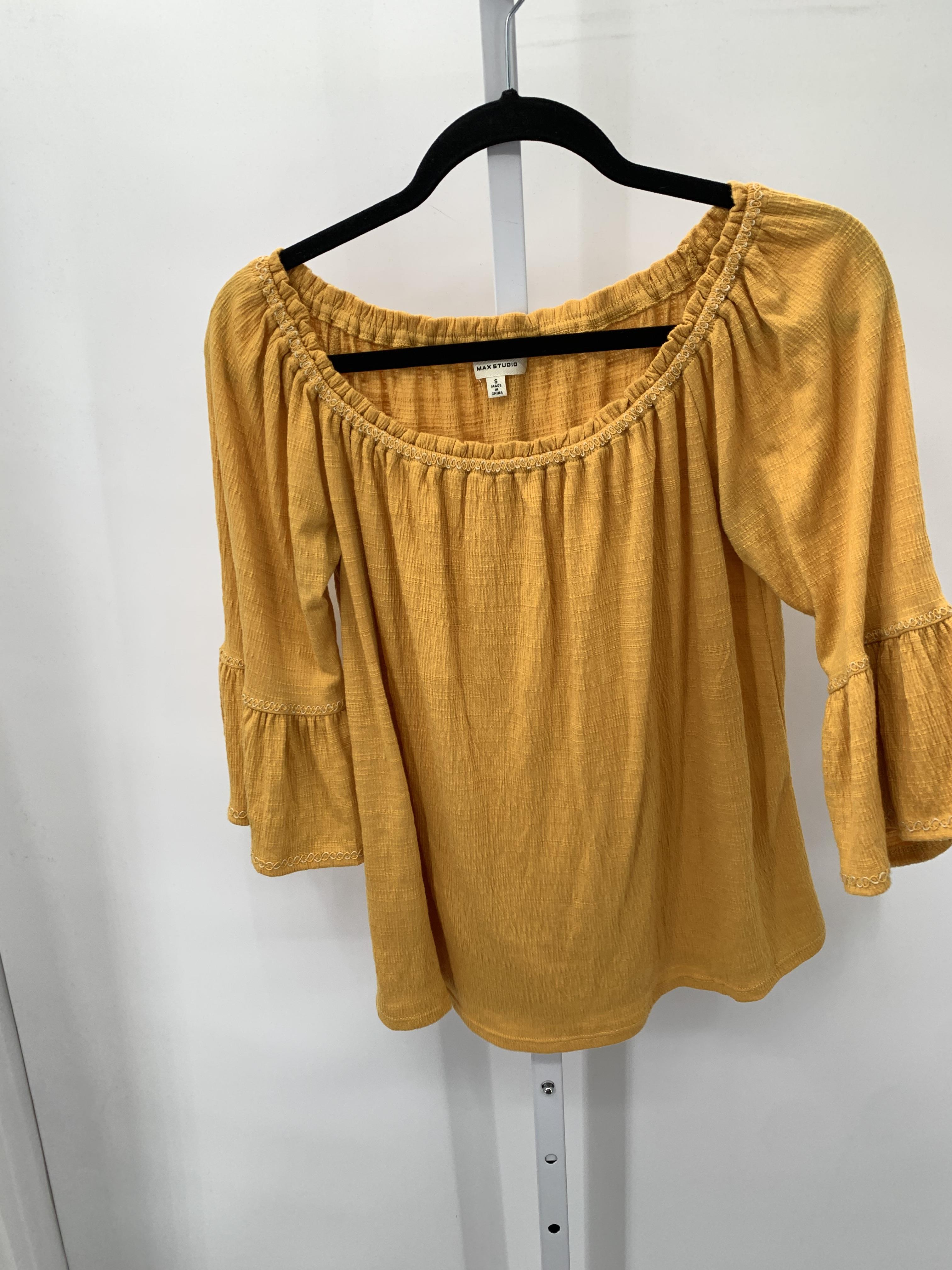 Max Studio Size Small Misses 3/4 Sleeve Shirt