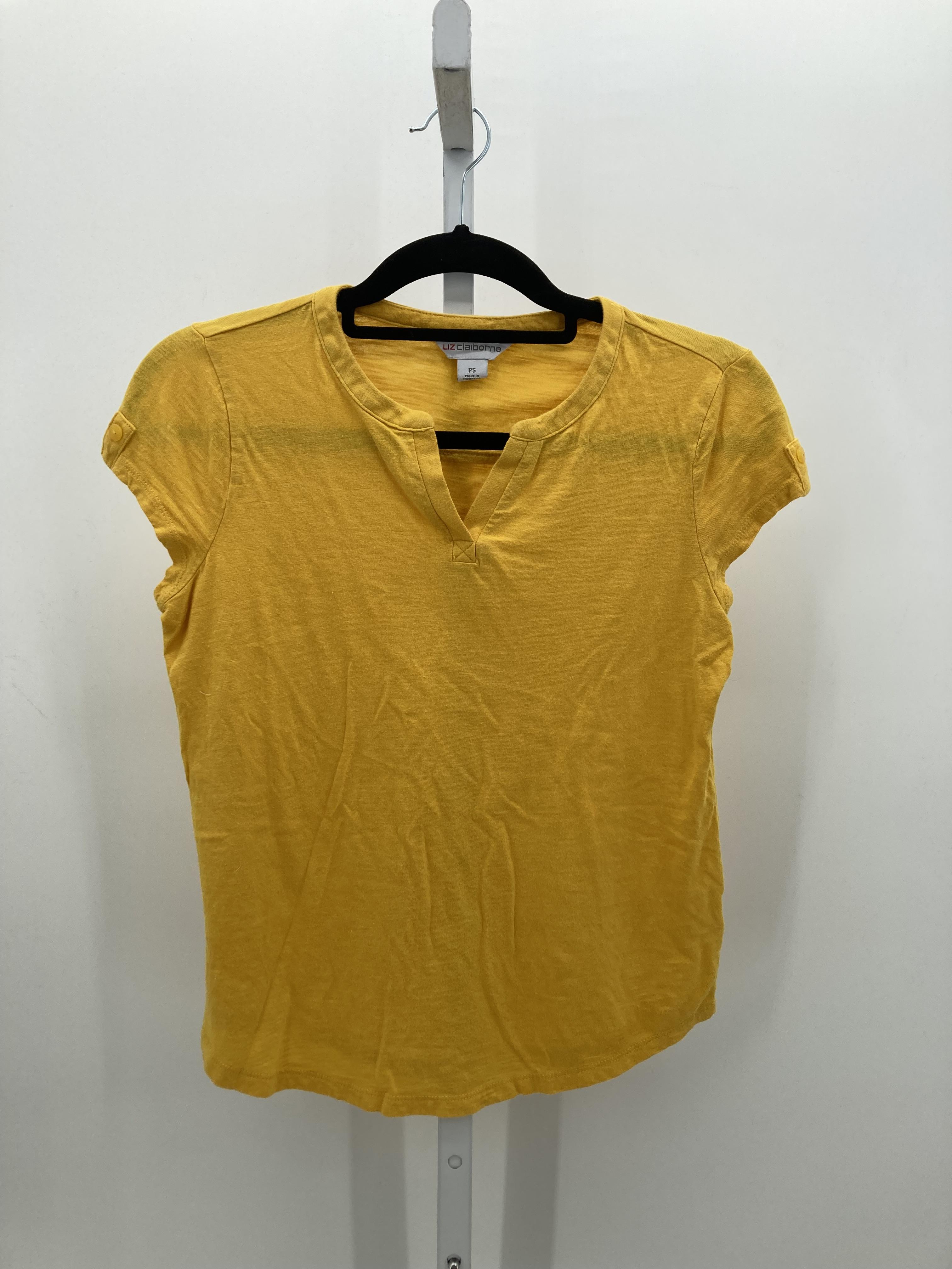 Liz Claiborne Size Small Petite Petite Short Sleeve Shirt
