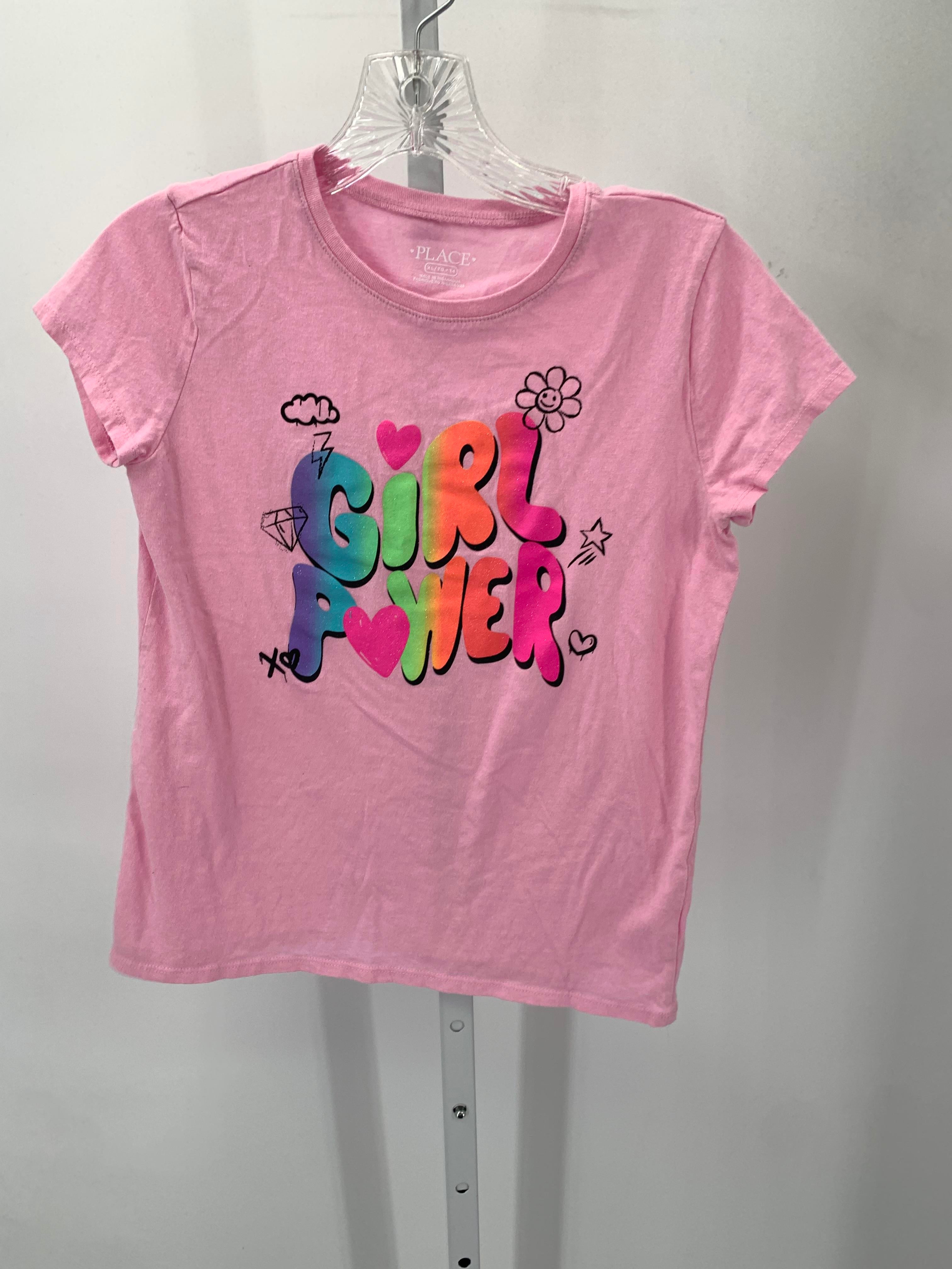 Children's Place Size 14 Girls Short Sleeve Shirt