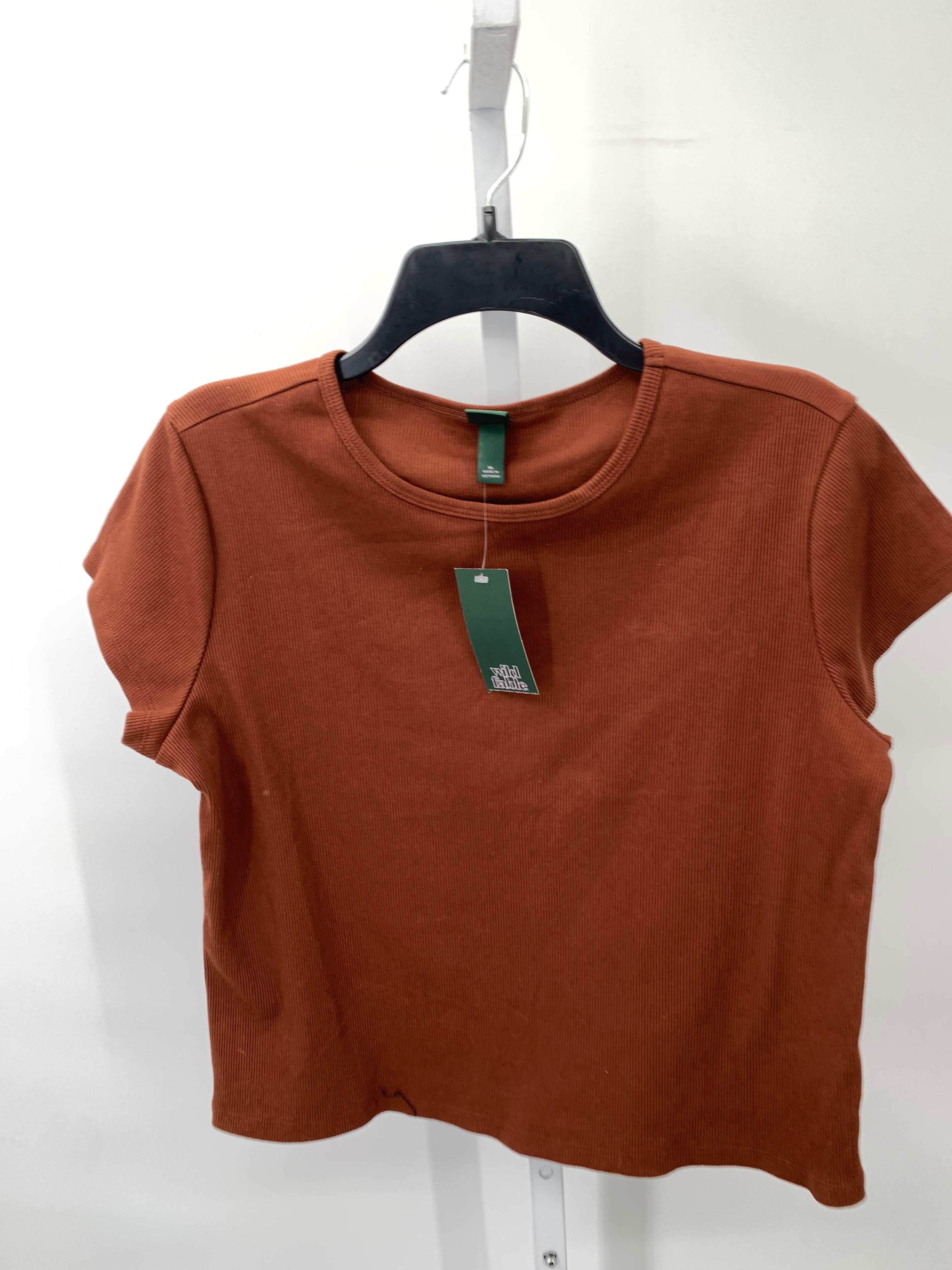 Wild Fable Size Extra Large Juniors Short Sleeve Shirt