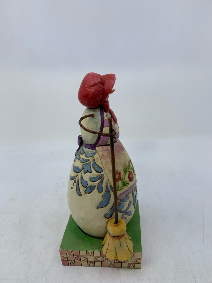 SNOW LADY " NOT A FLAKE OUT OF PLACE".