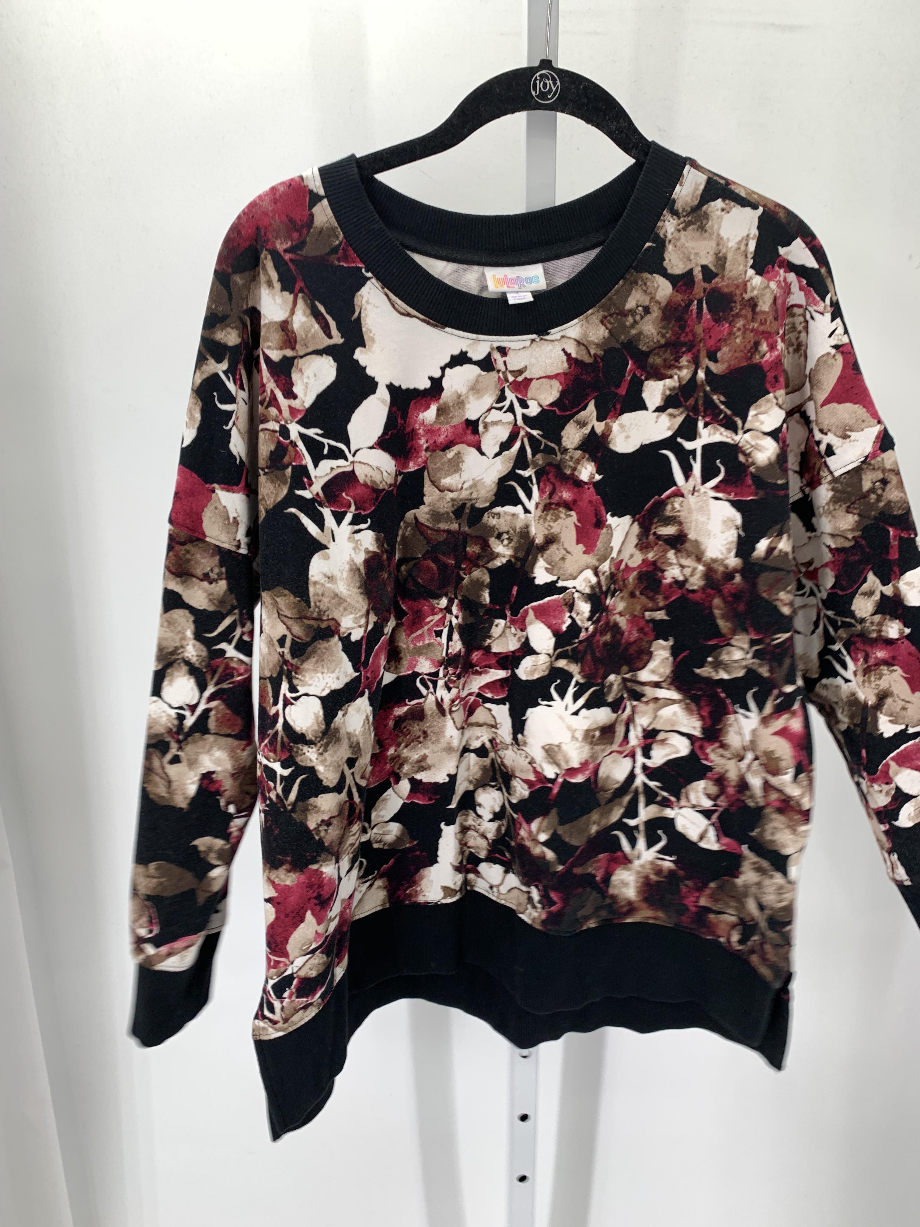 Lularoe Size Large Misses 3/4 Sleeve Shirt