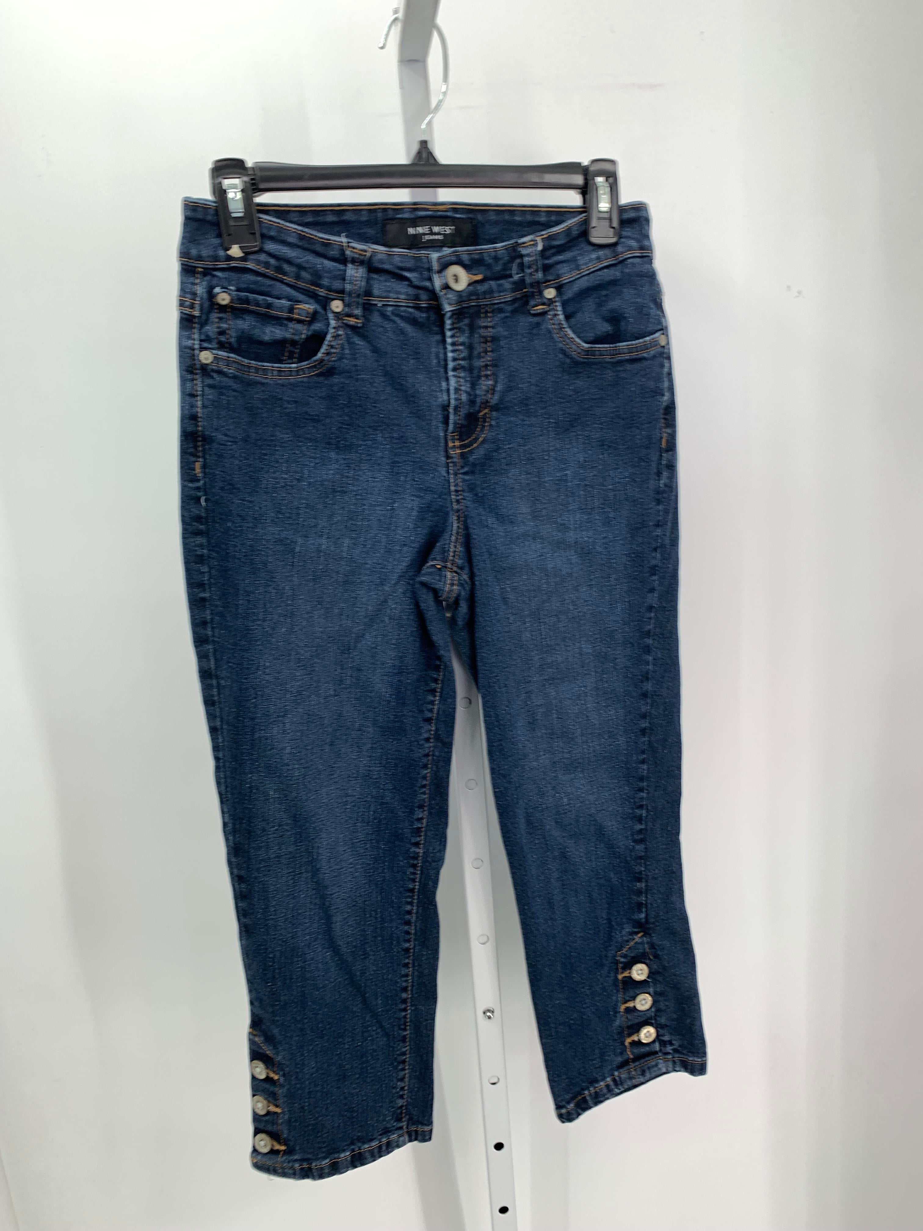 Nine West Size 4 Misses Cropped Jeans