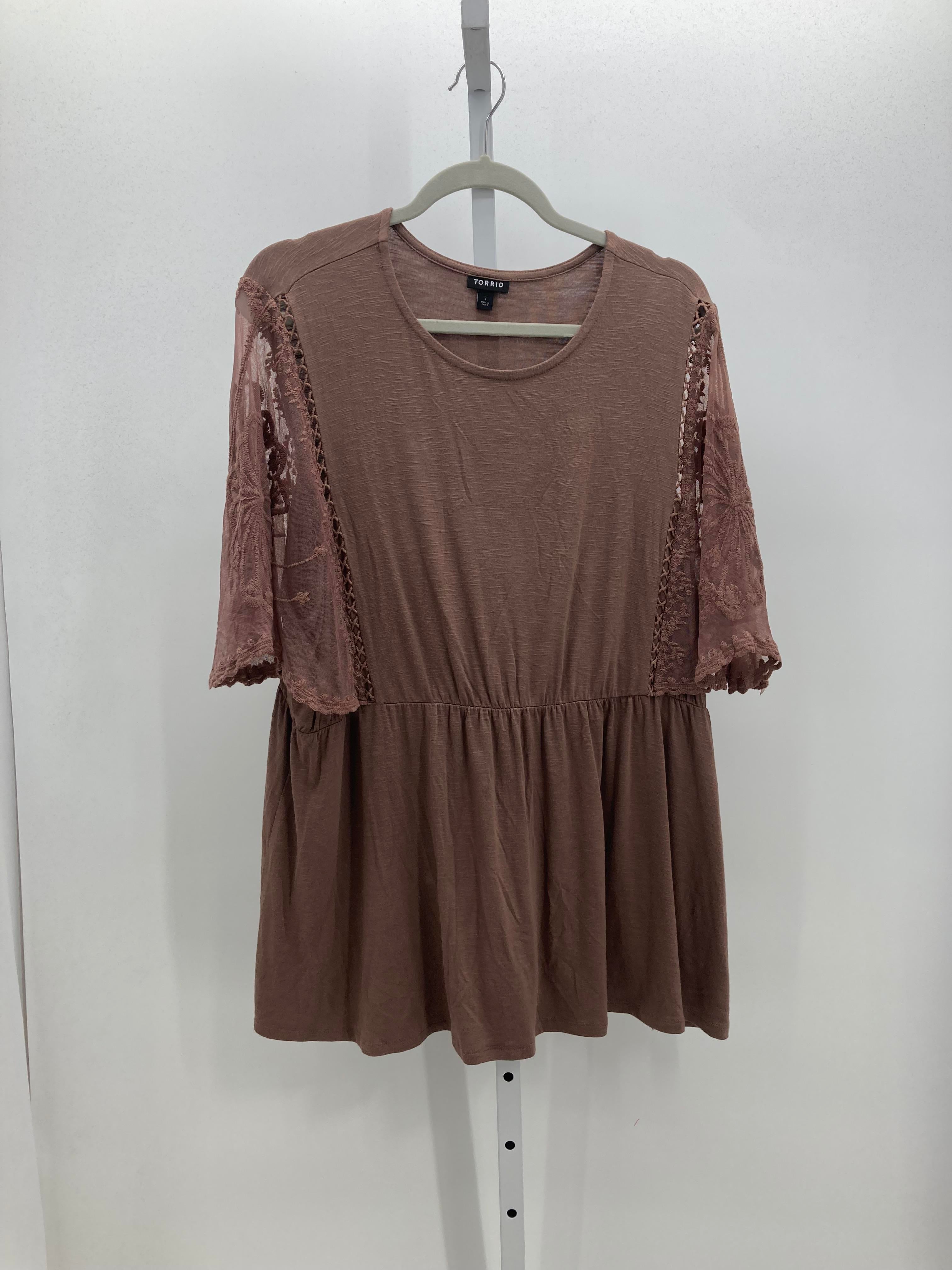 Torrid Size 1X Womens Short Sleeve Shirt