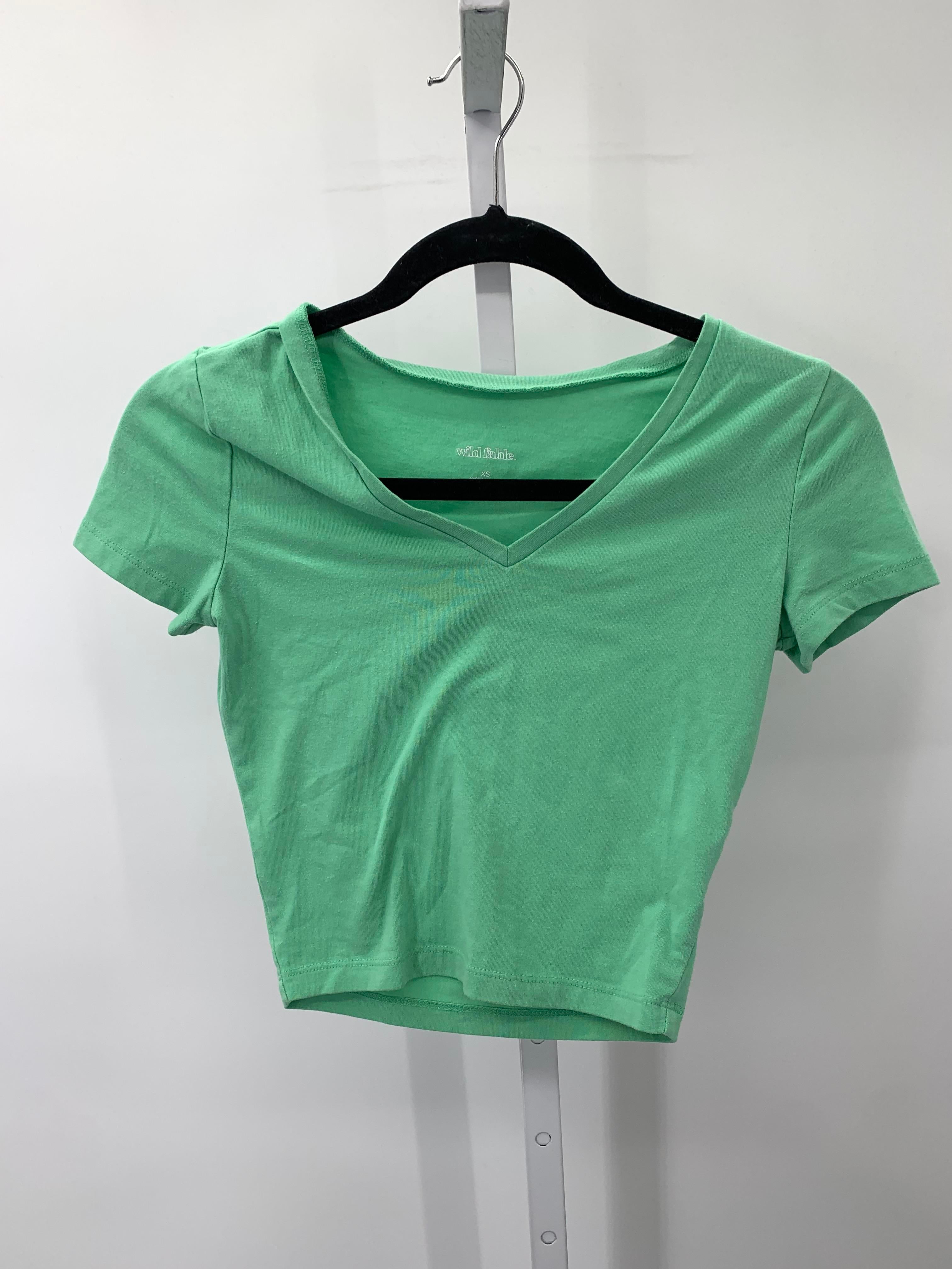 Wild Fable Size X Small Juniors Short Sleeve Shirt