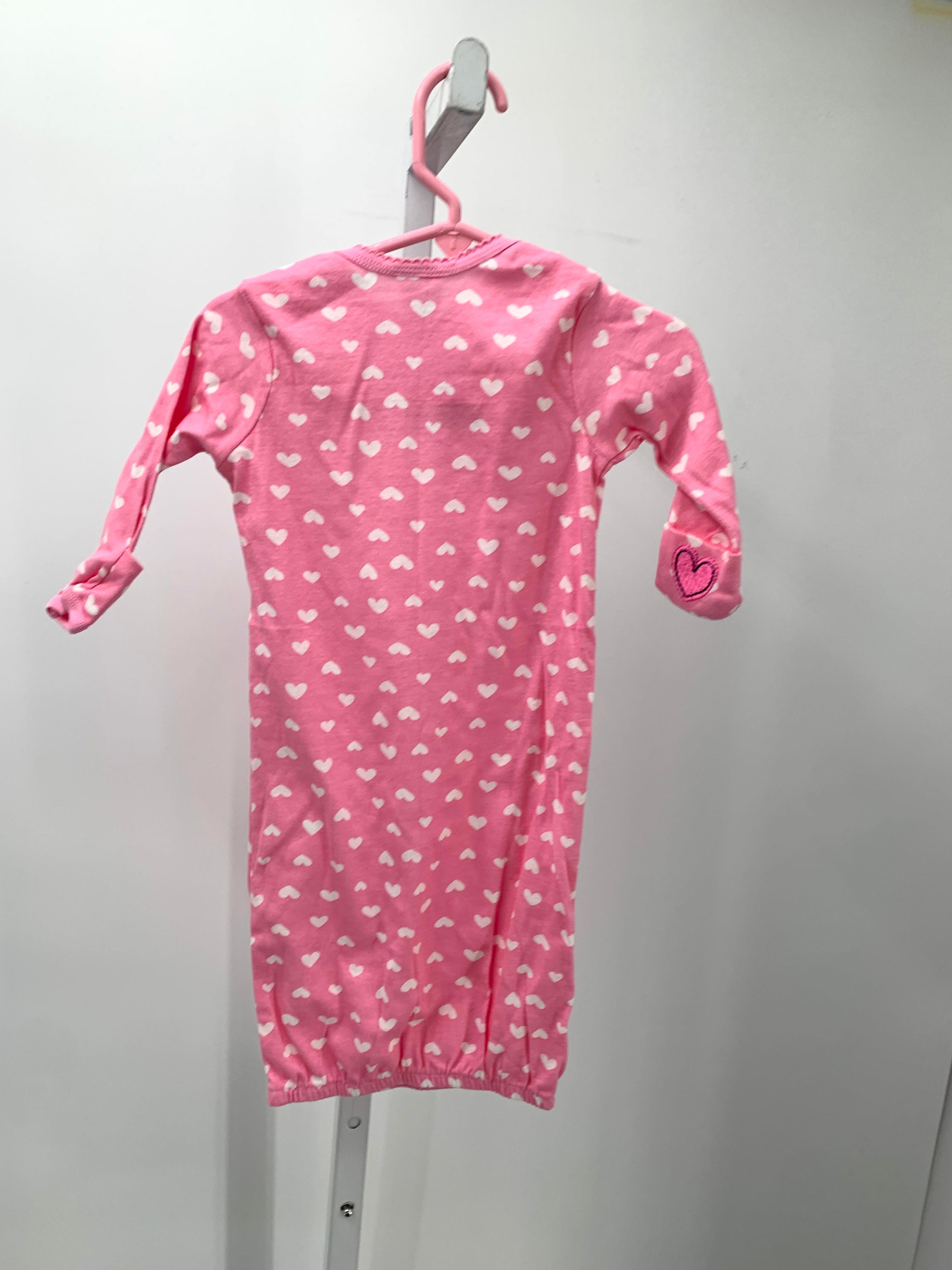 Gerber Size 0-6 Months Girls Gown Sleeper