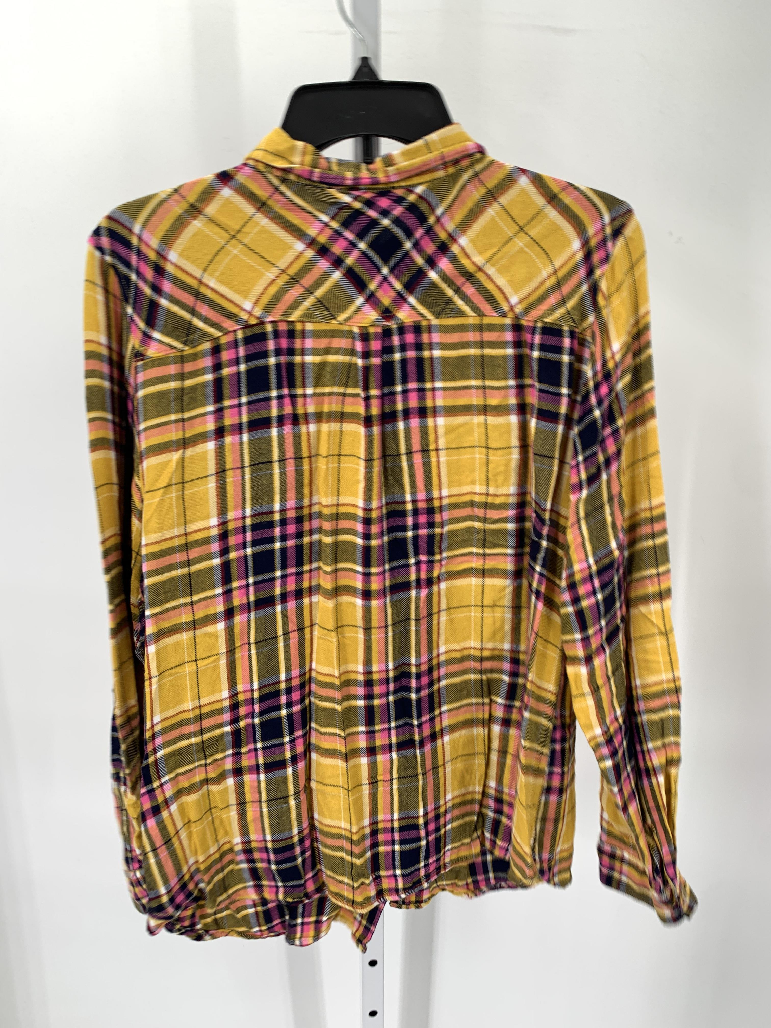 Maurices Size Large Misses Long Sleeve Shirt