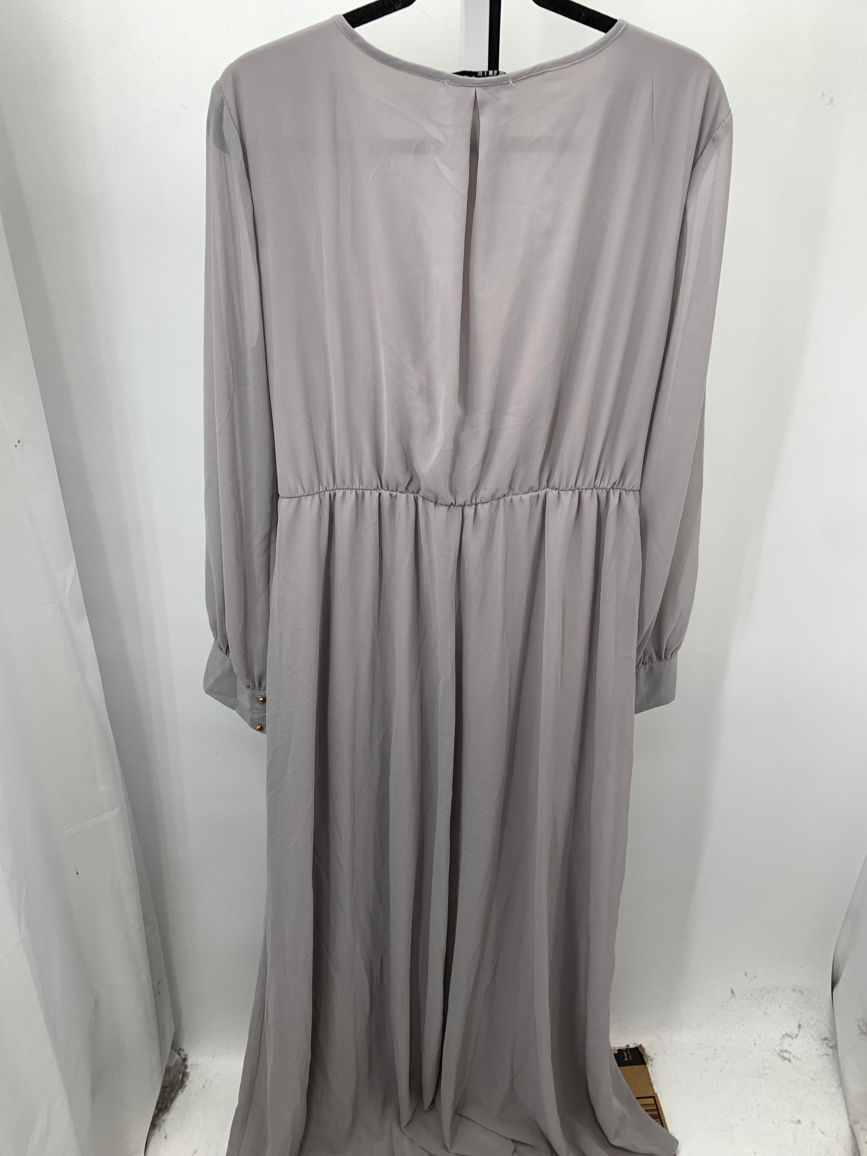 Size 3X Womens Long Sleeve Dress