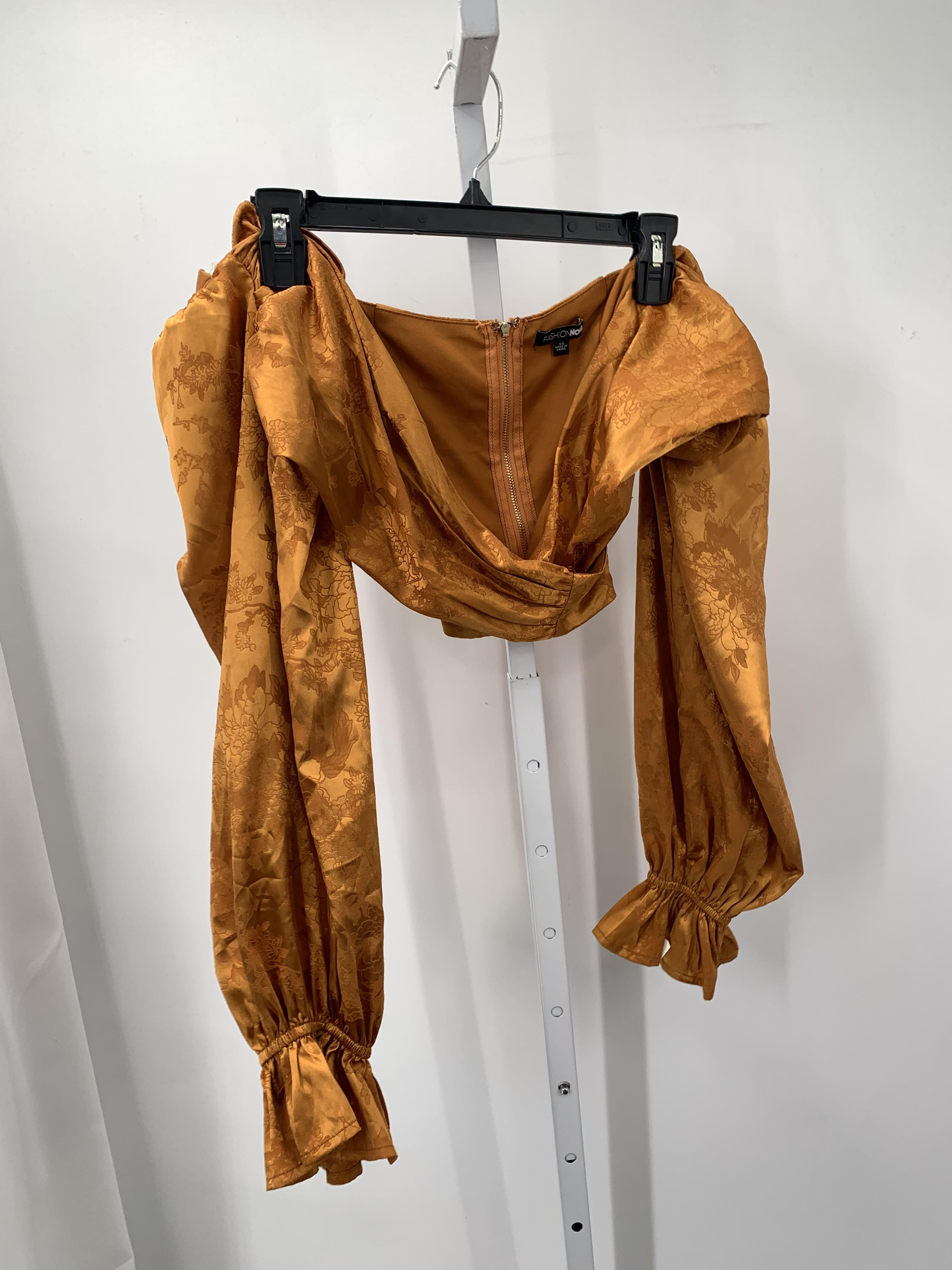 Size X Small Juniors Long Sleeve Shirt