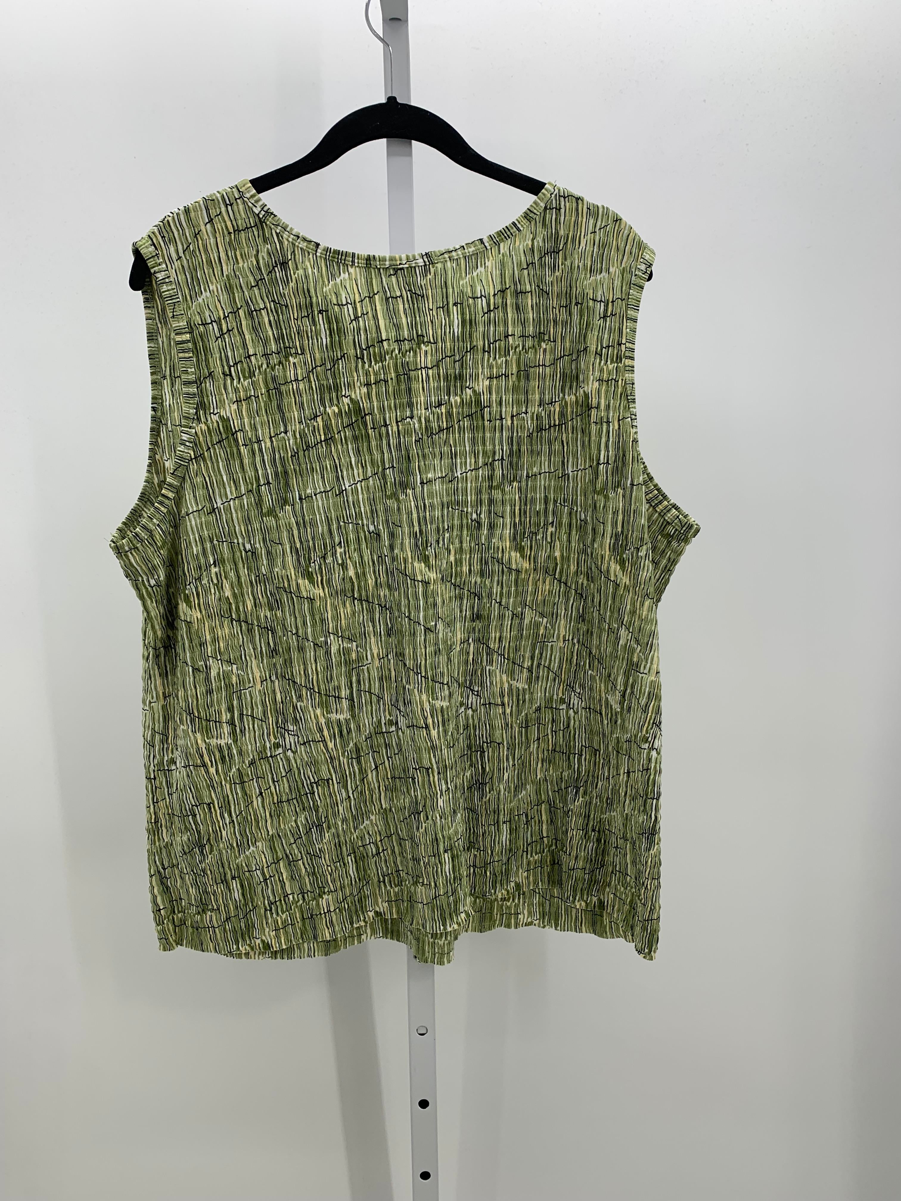 Dress Barn Size 18/20 W Womens Sleeveless Shirt