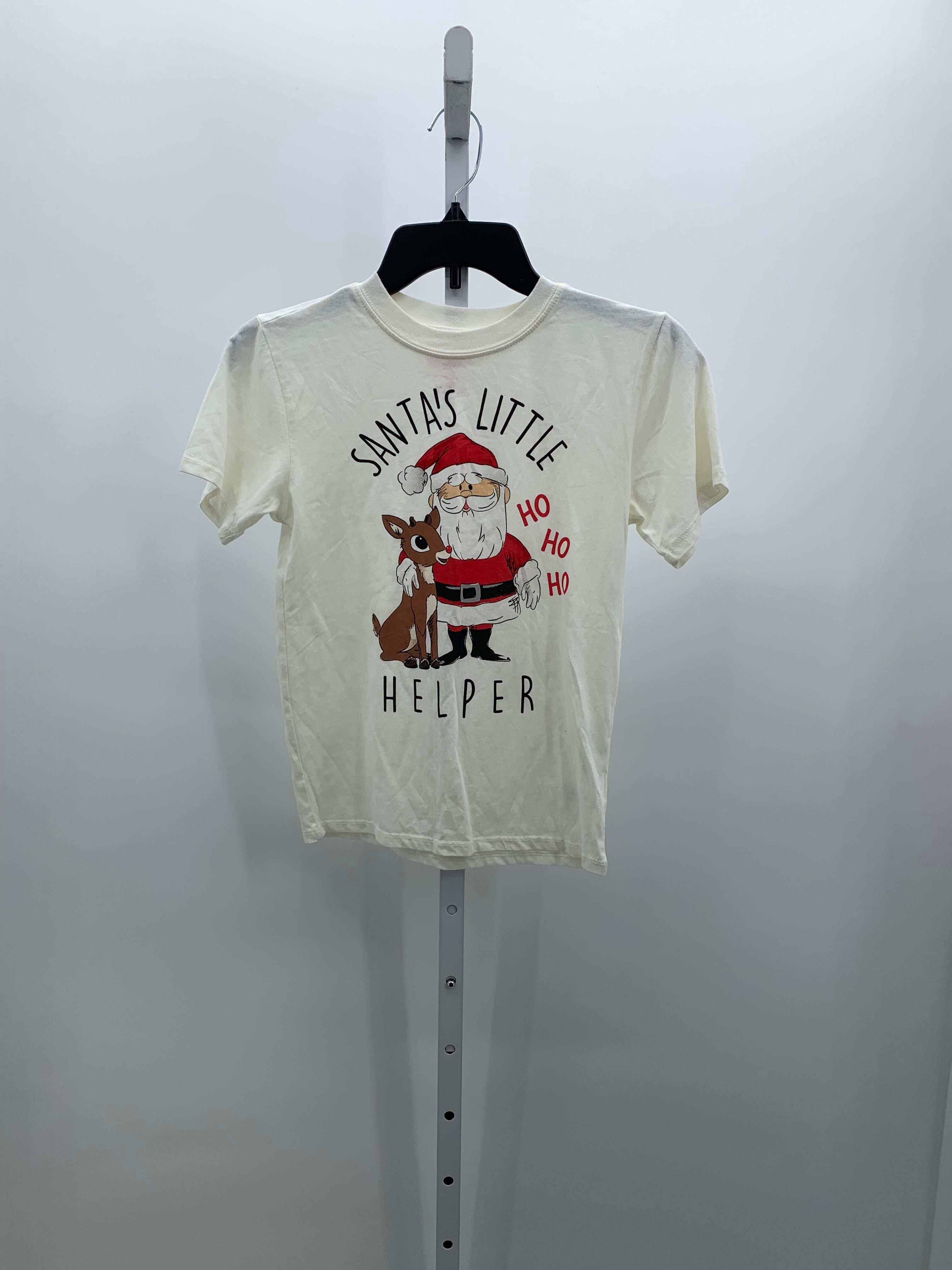 SHORT SLV SHIRT SANTA'S LITTLE HELPER.