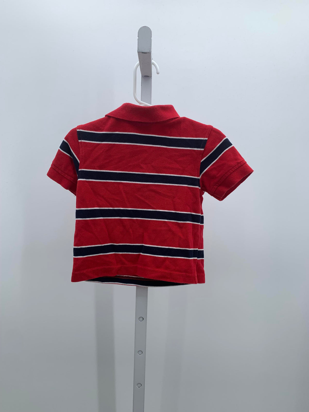 STRIPES WAFFLE KNIT POLO
