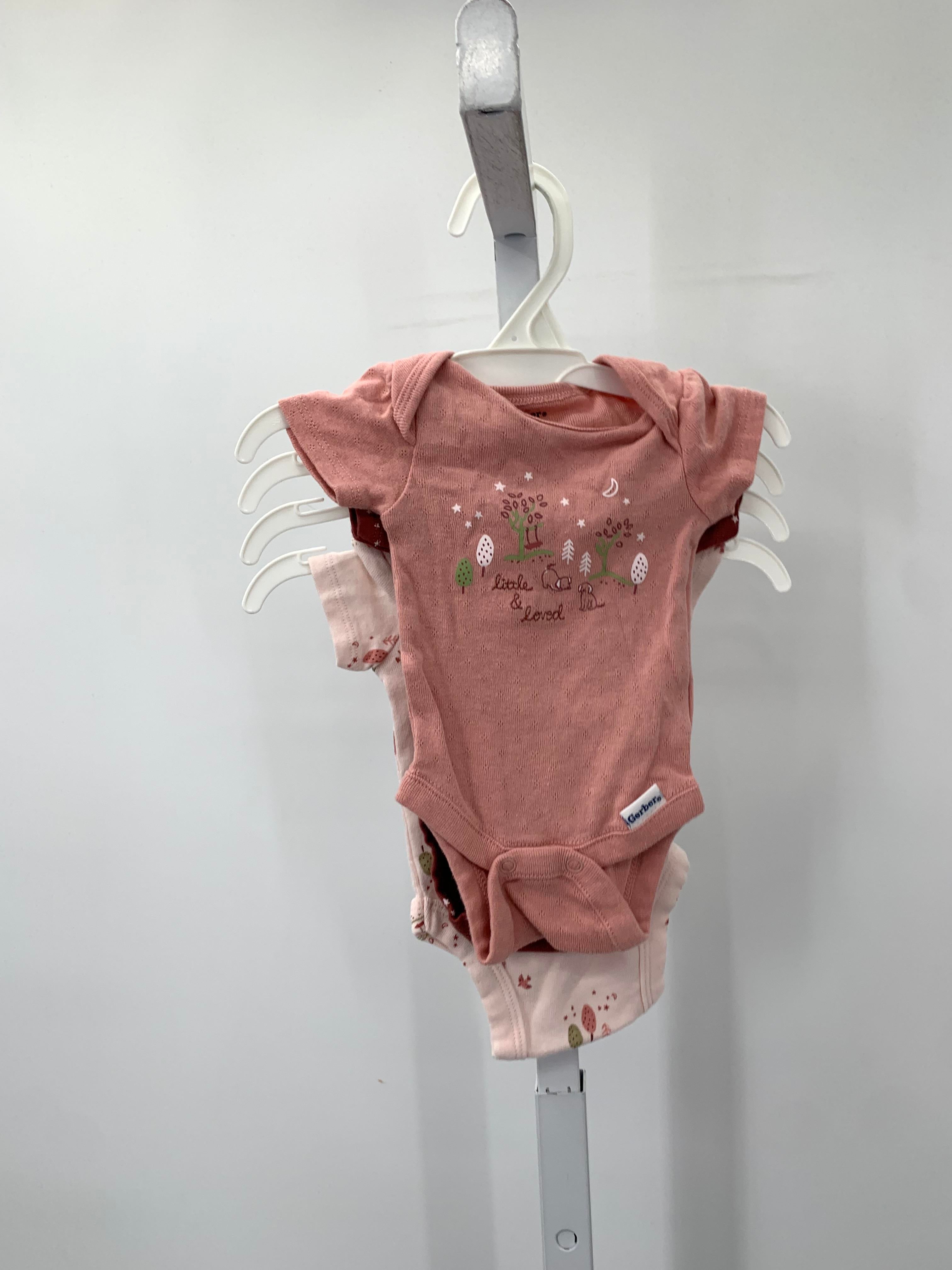 Gerber Size Preemie Girls 3 Pieces