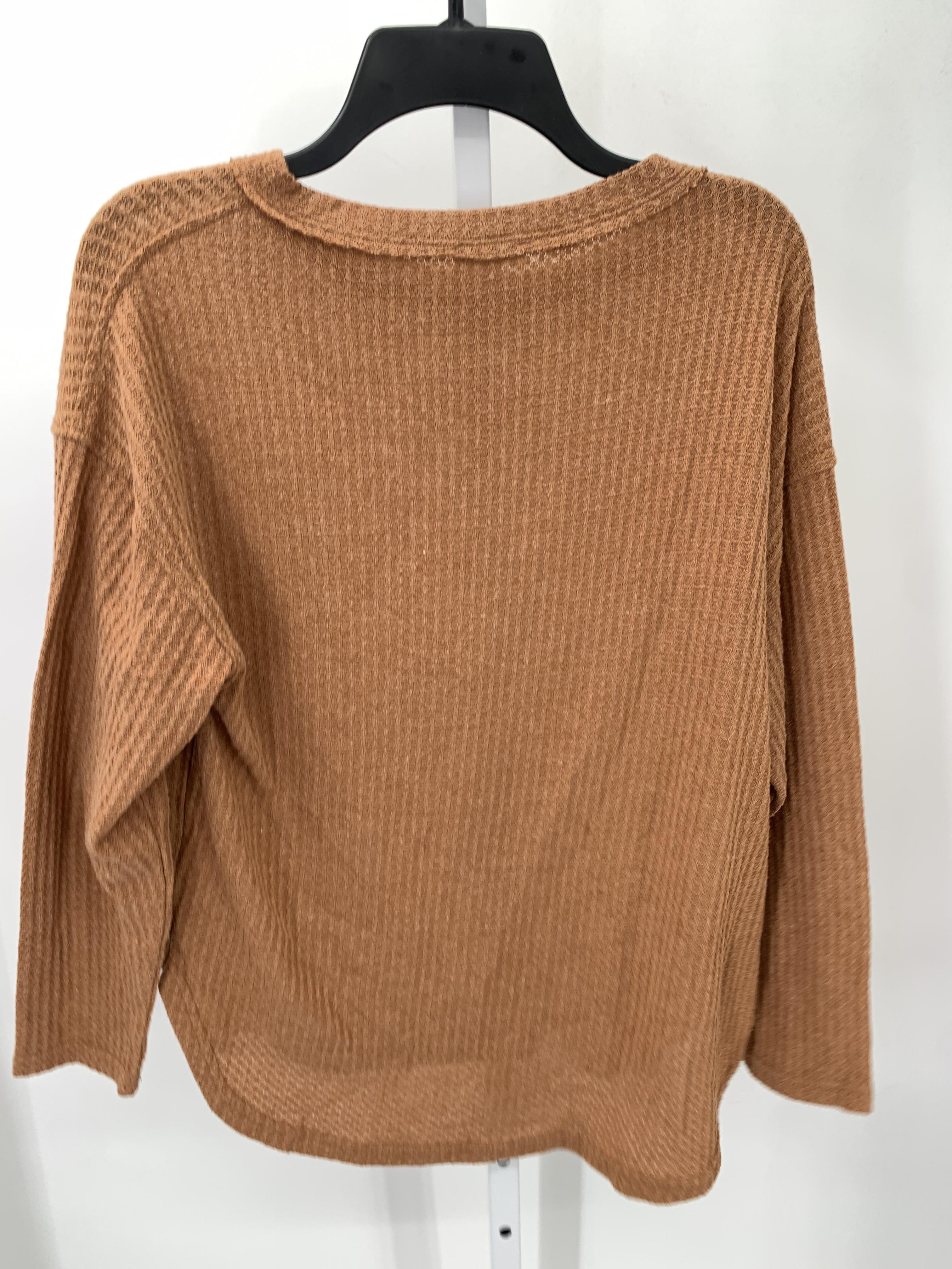 Size Small Juniors Long Sleeve Shirt