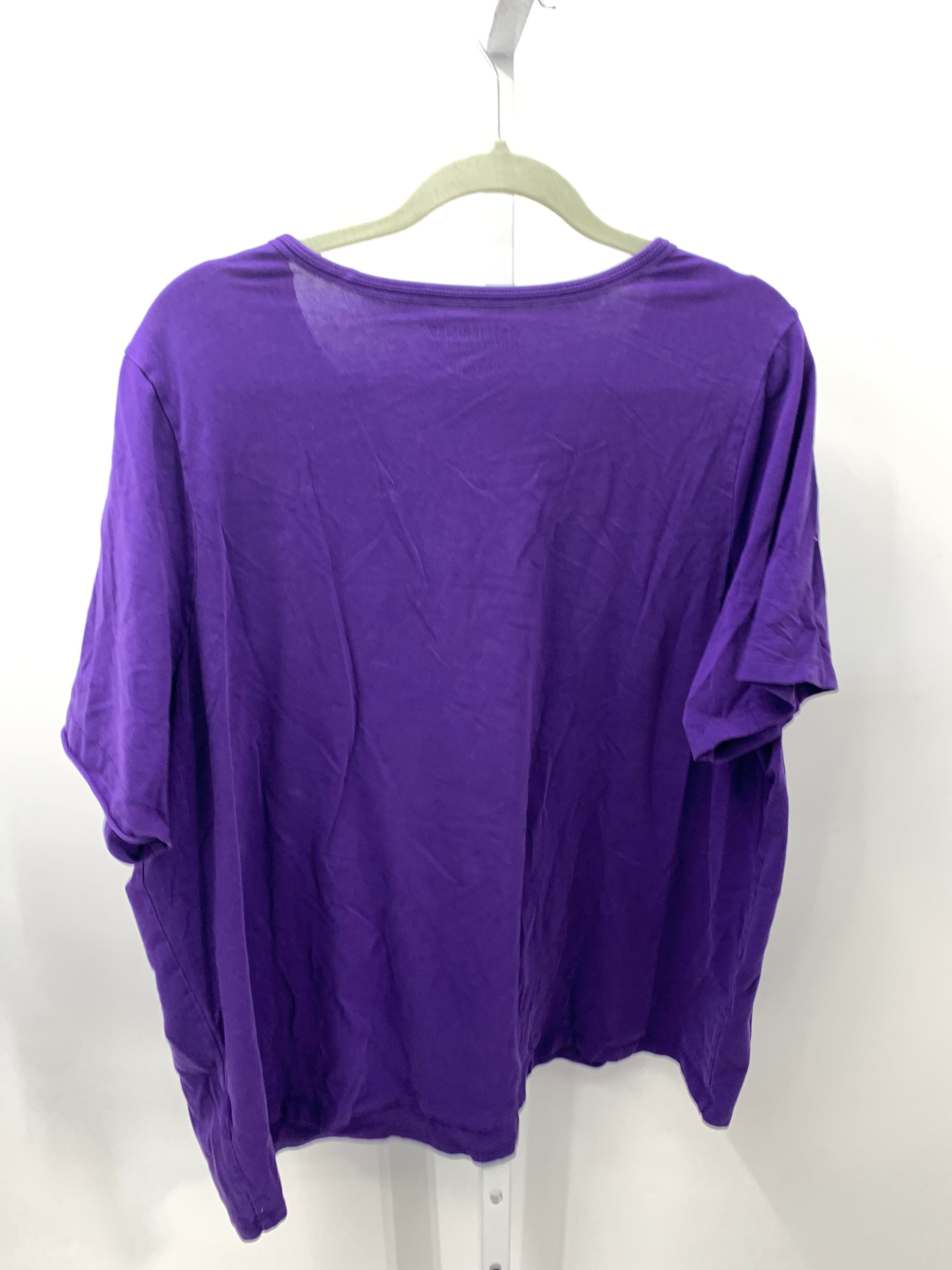 Catherine Size 1X Womens Short Sleeve Shirt