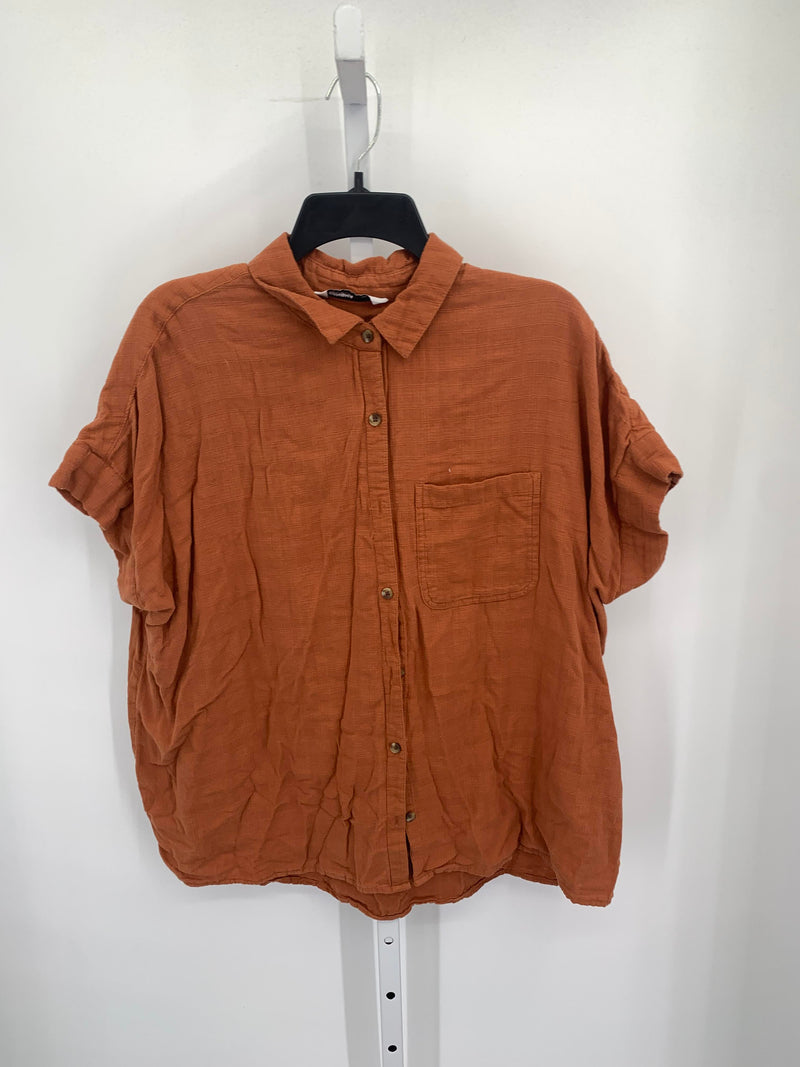 Sonoma Size 0X Womens Short Sleeve Shirt