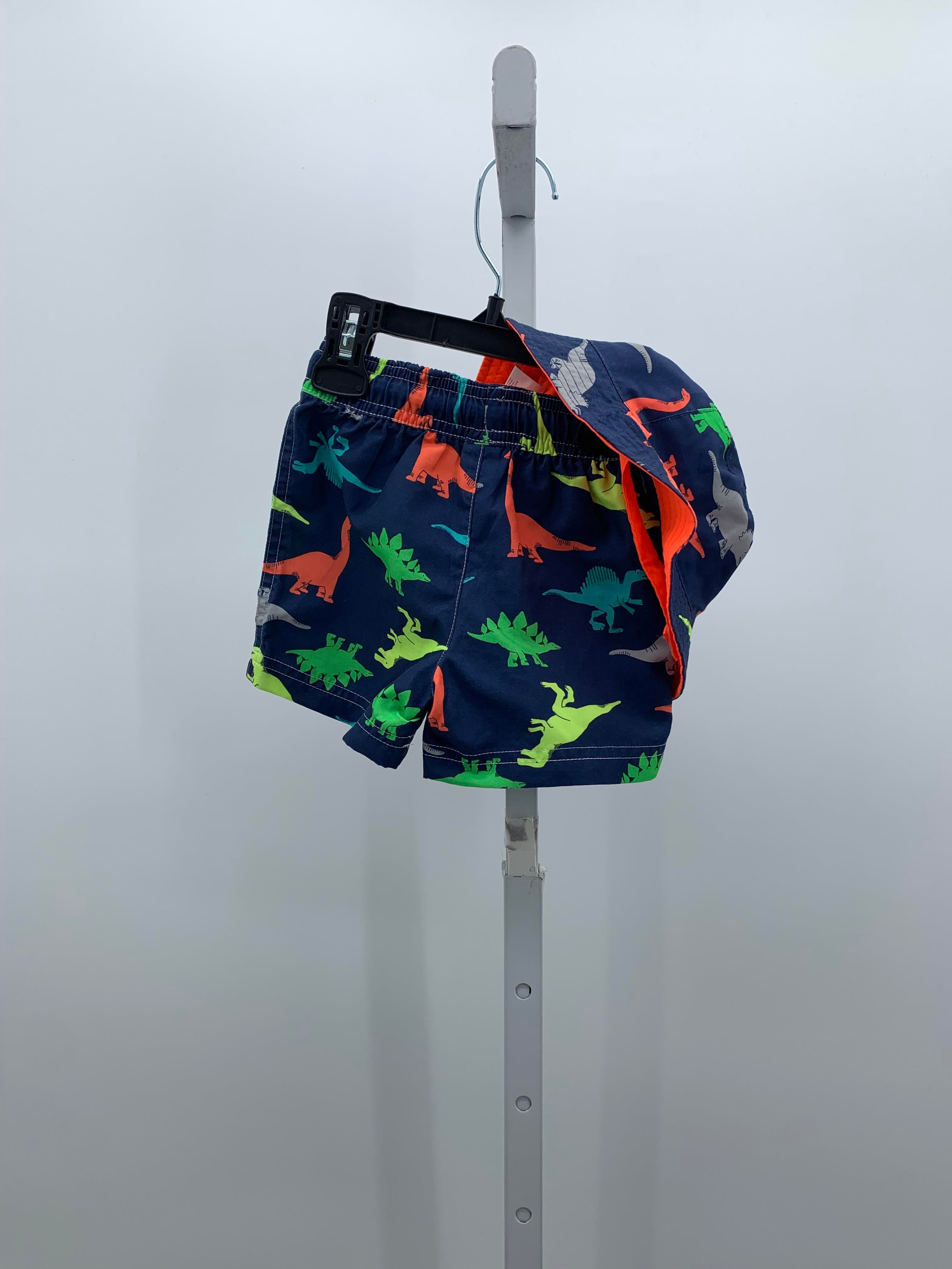 DINO SHORTS AND SUN HAT