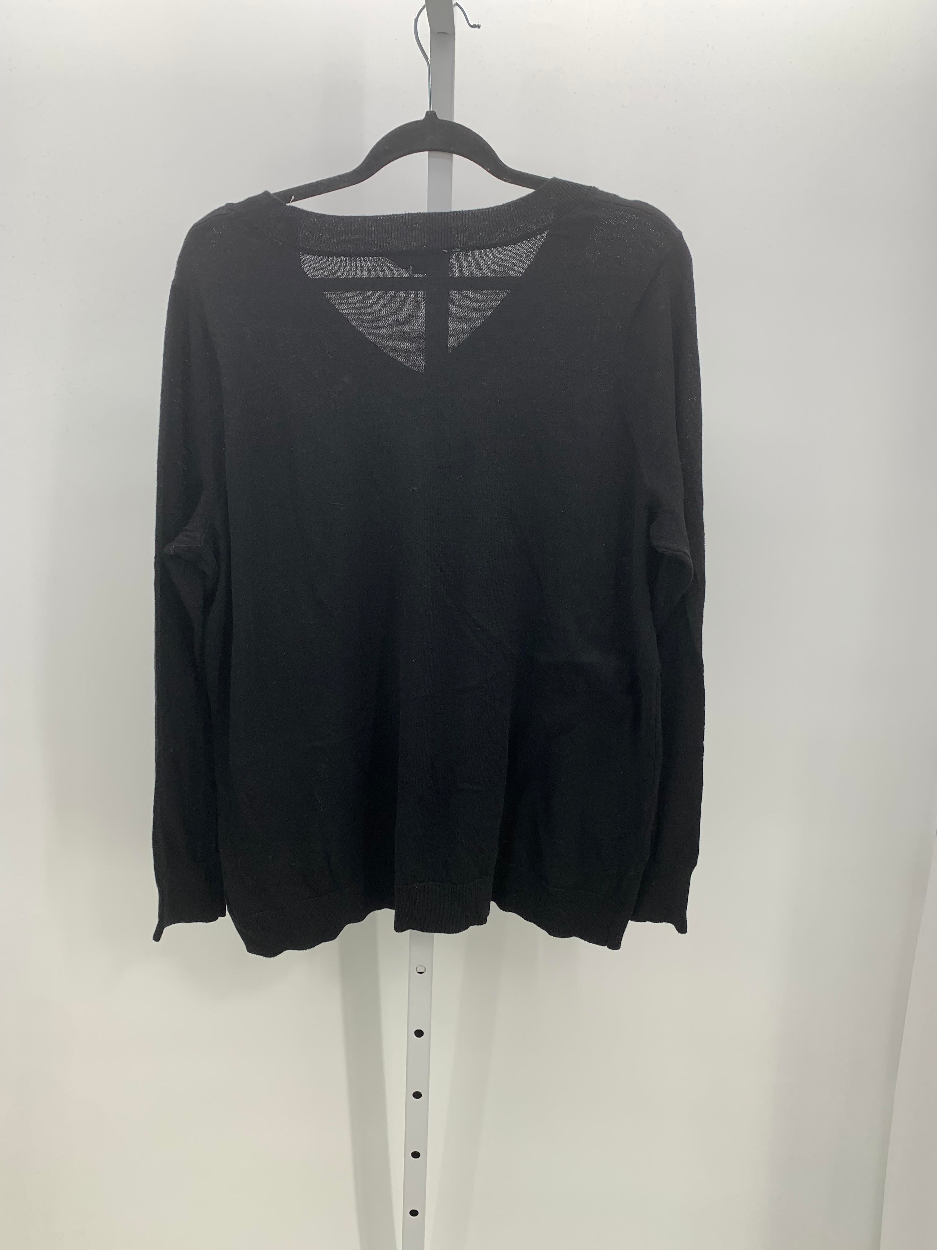 Terra & Sky Size 1X Womens Long Slv Sweater