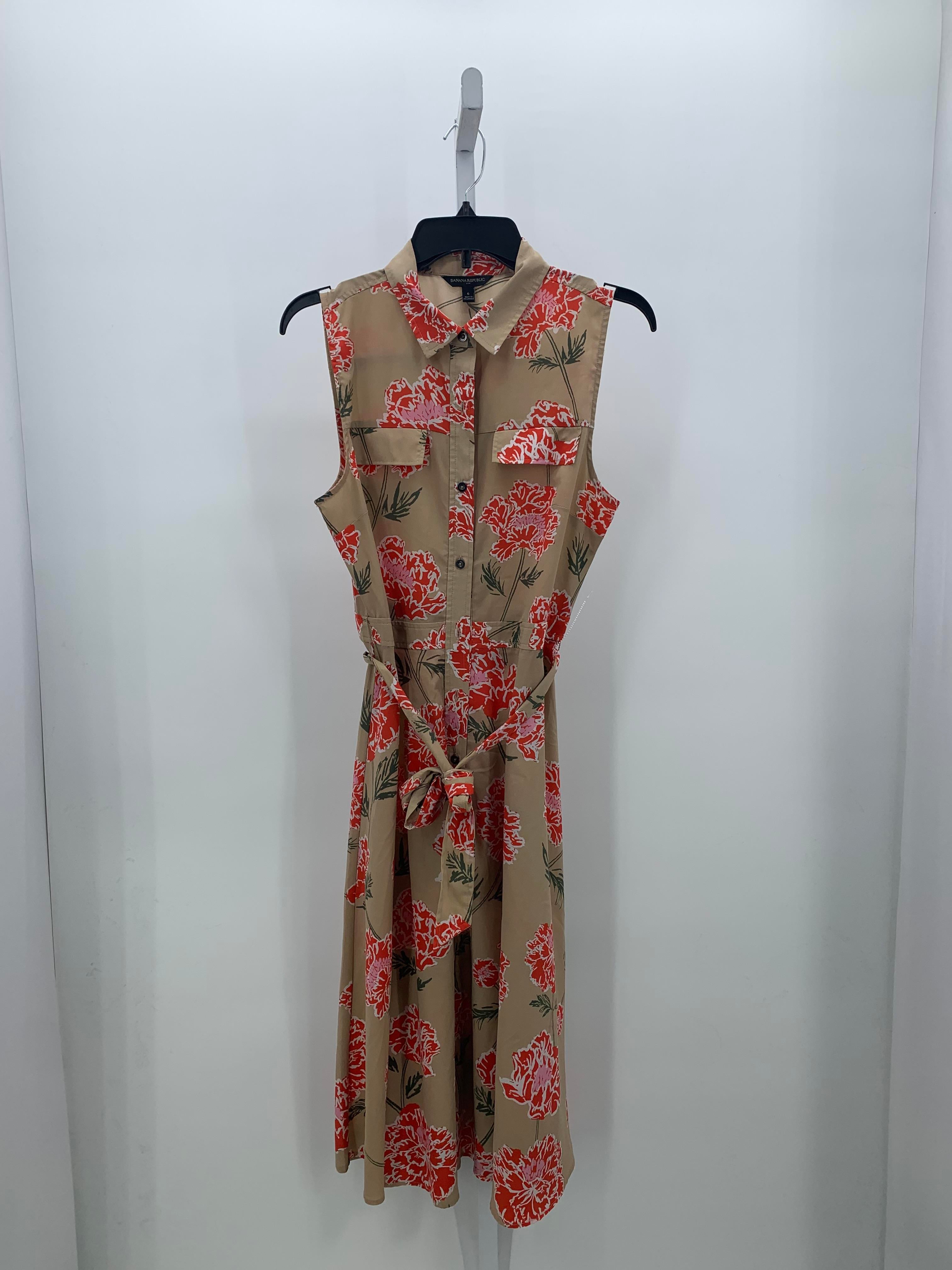 Banana Republic Size 6 Misses Sleeveless Dress