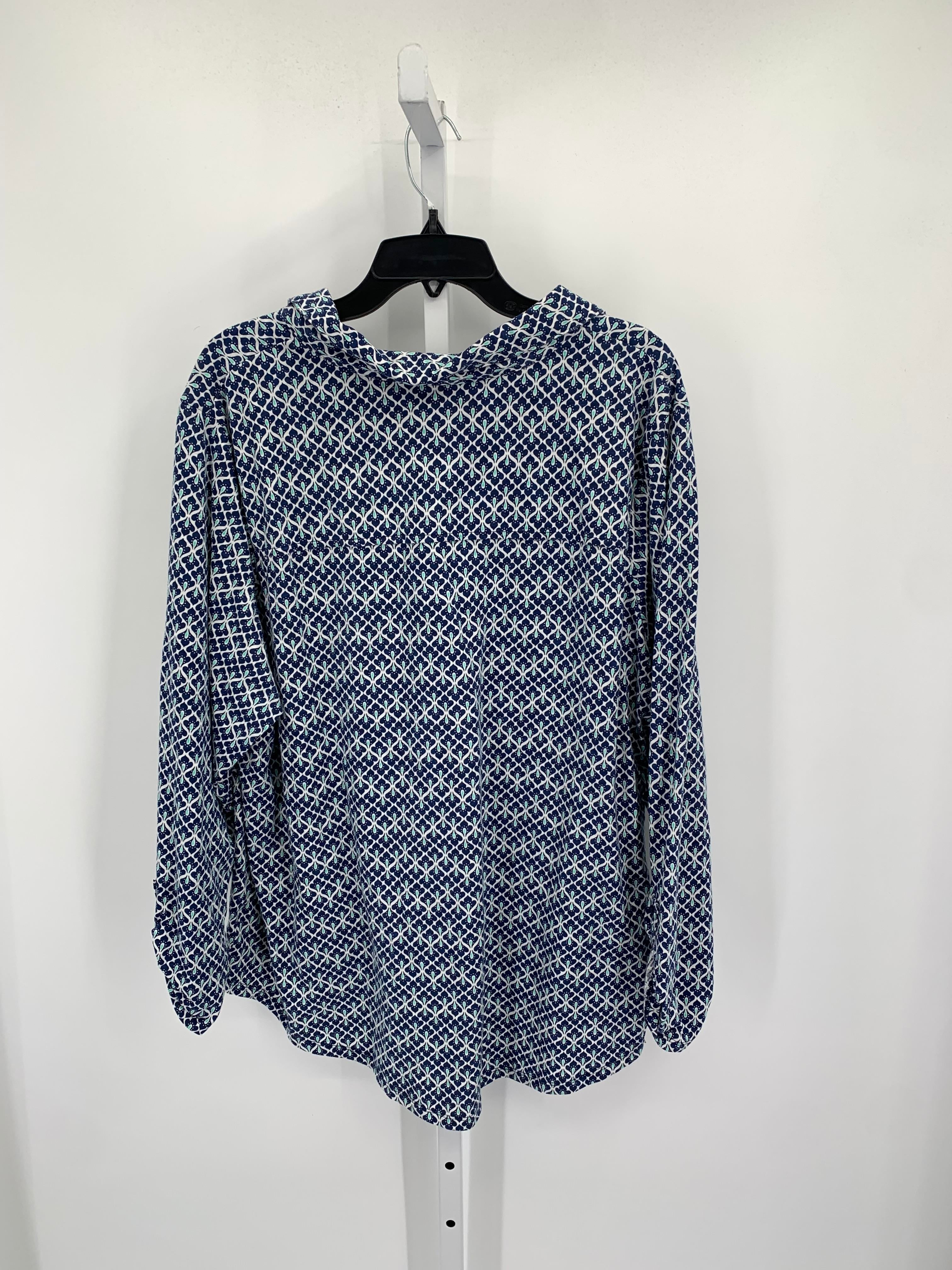 Croft & Barrow Size 2X Womens Long Sleeve Shirt