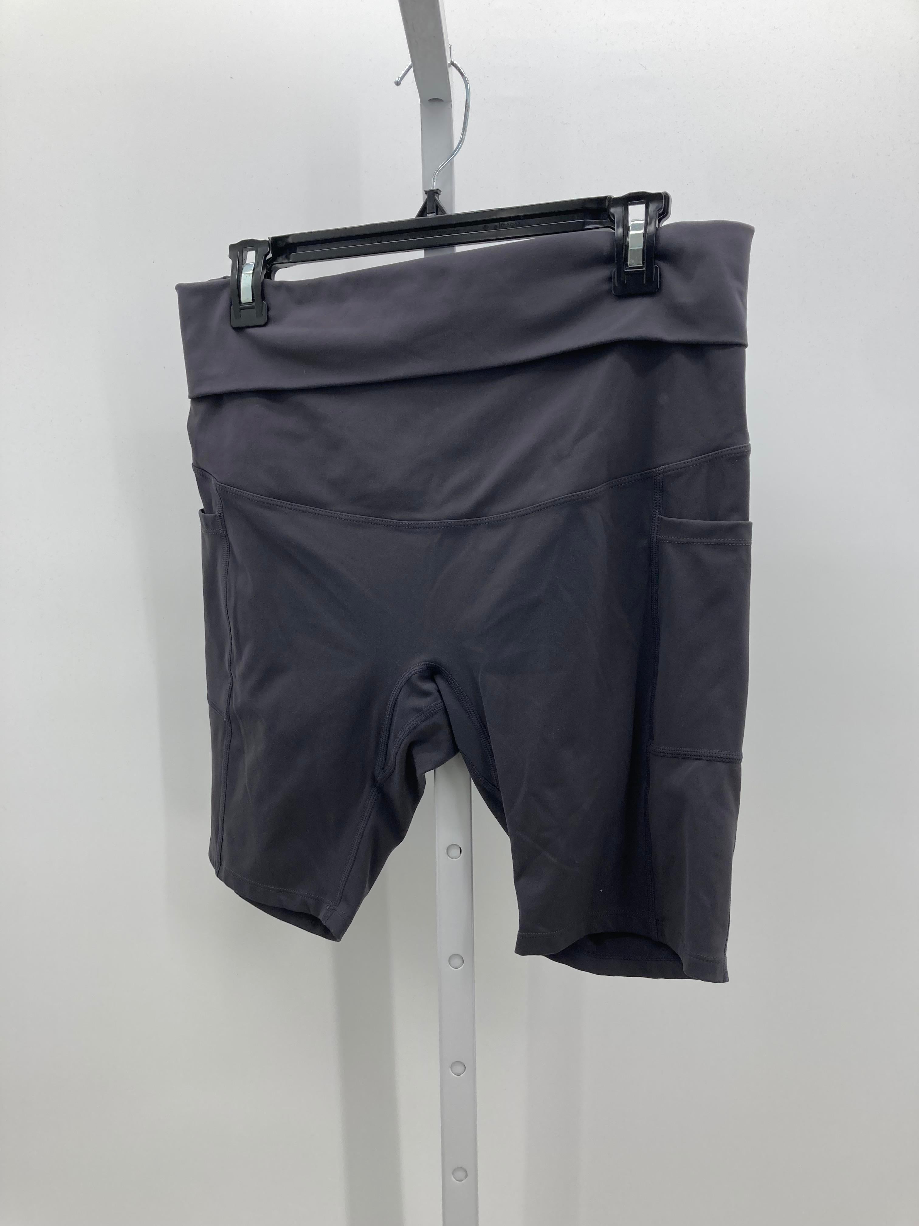 Blue Size Medium Maternity Shorts