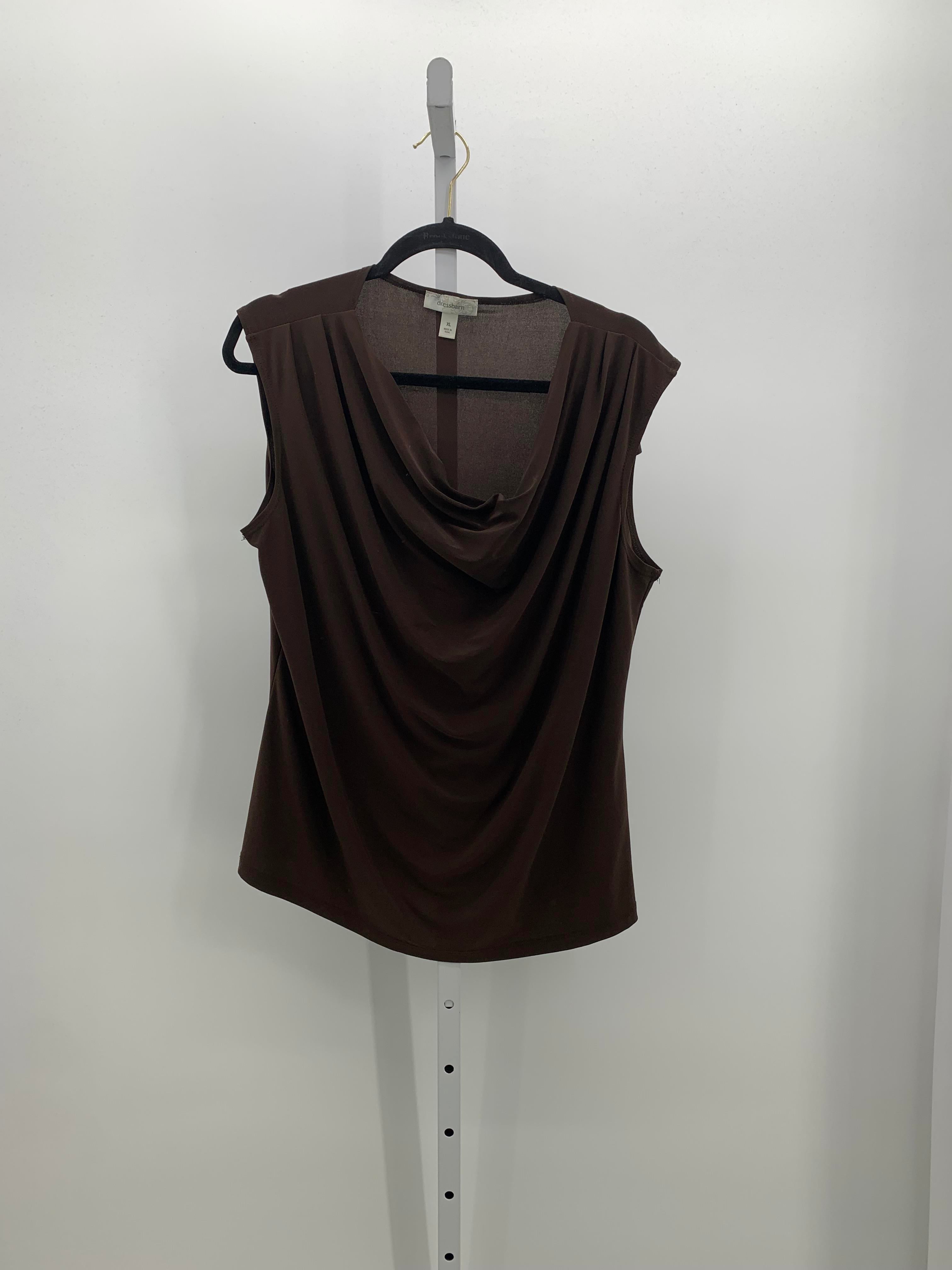 Dress Barn Size Extra Large Misses Sleeveless Shirt