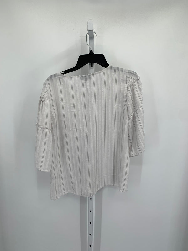 Alfani Size Small Misses Short Sleeve Shirt