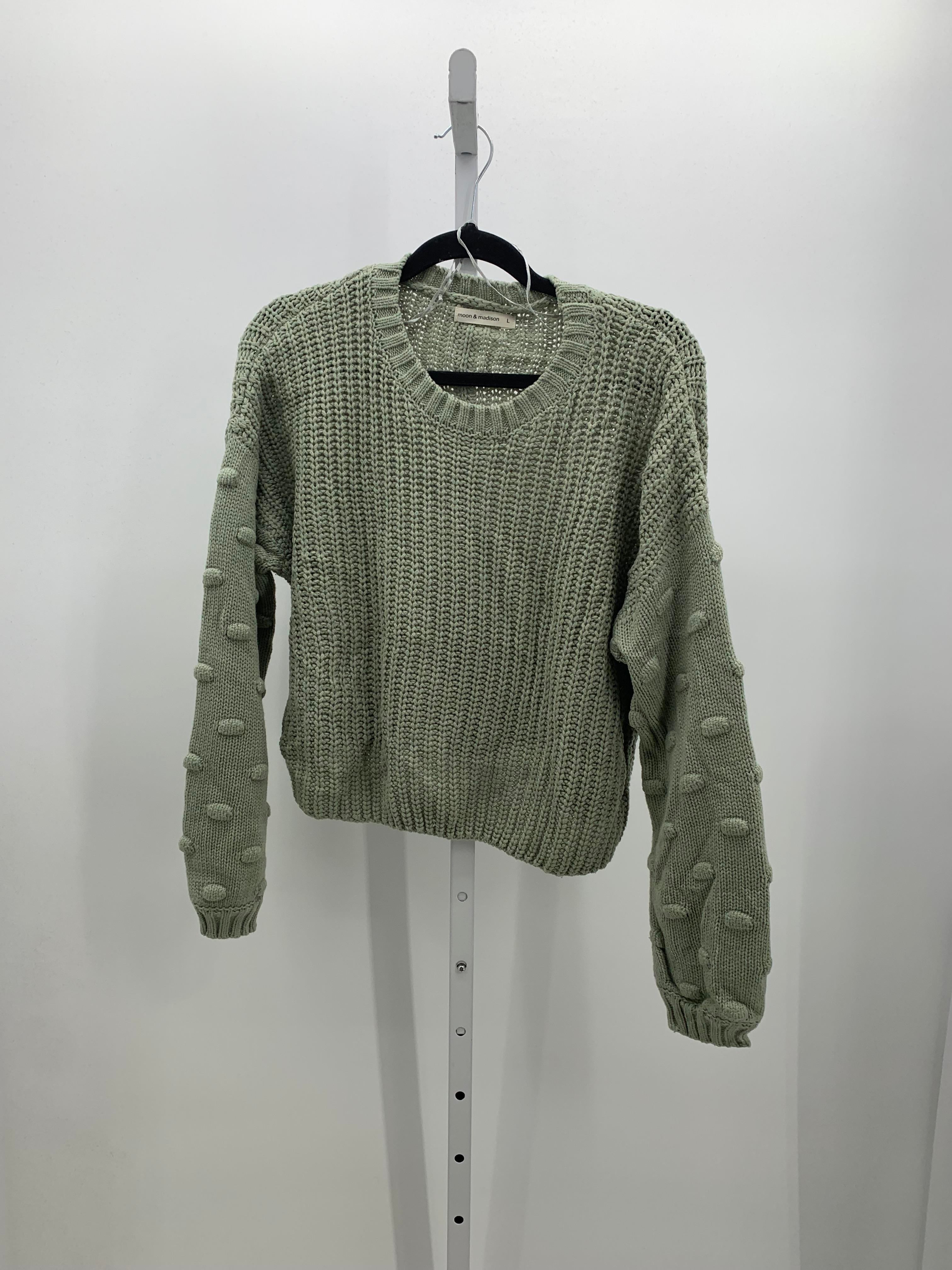 moon & madison Size Large Juniors Long Sleeve Sweater