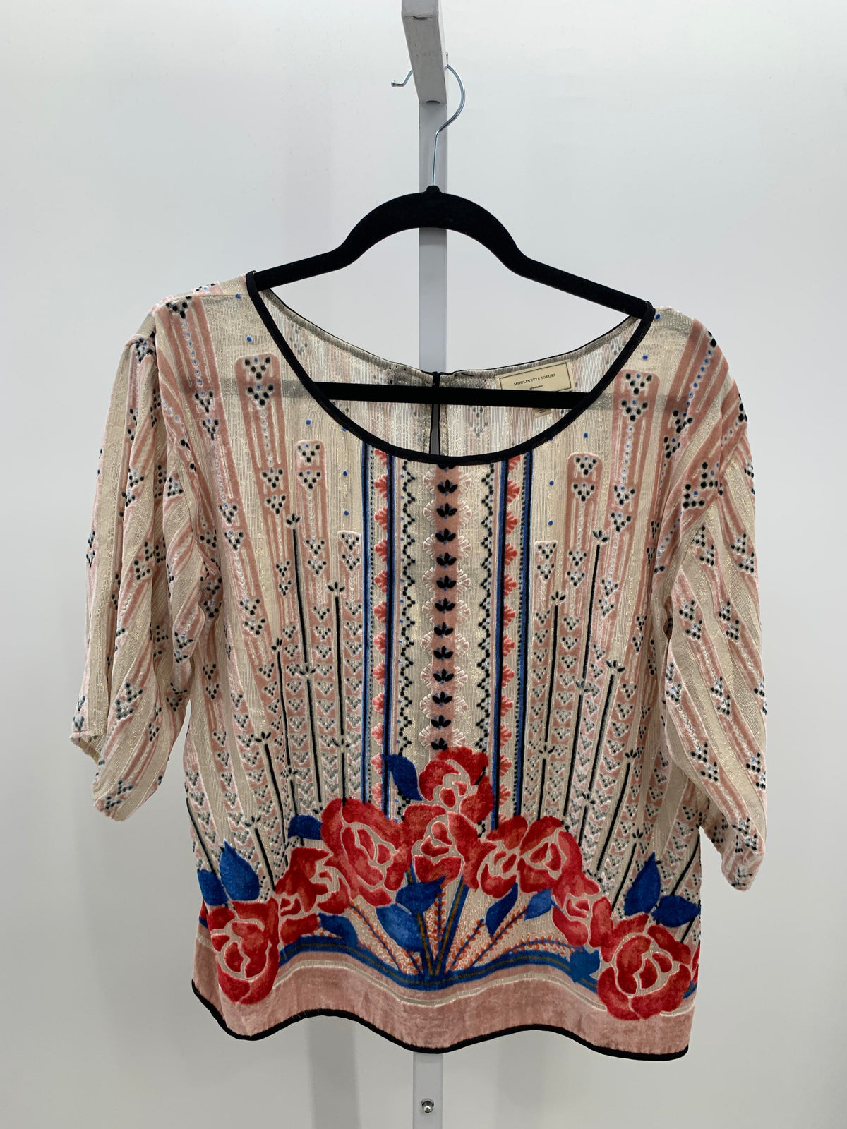 Size Small Misses Short Sleeve Shirt