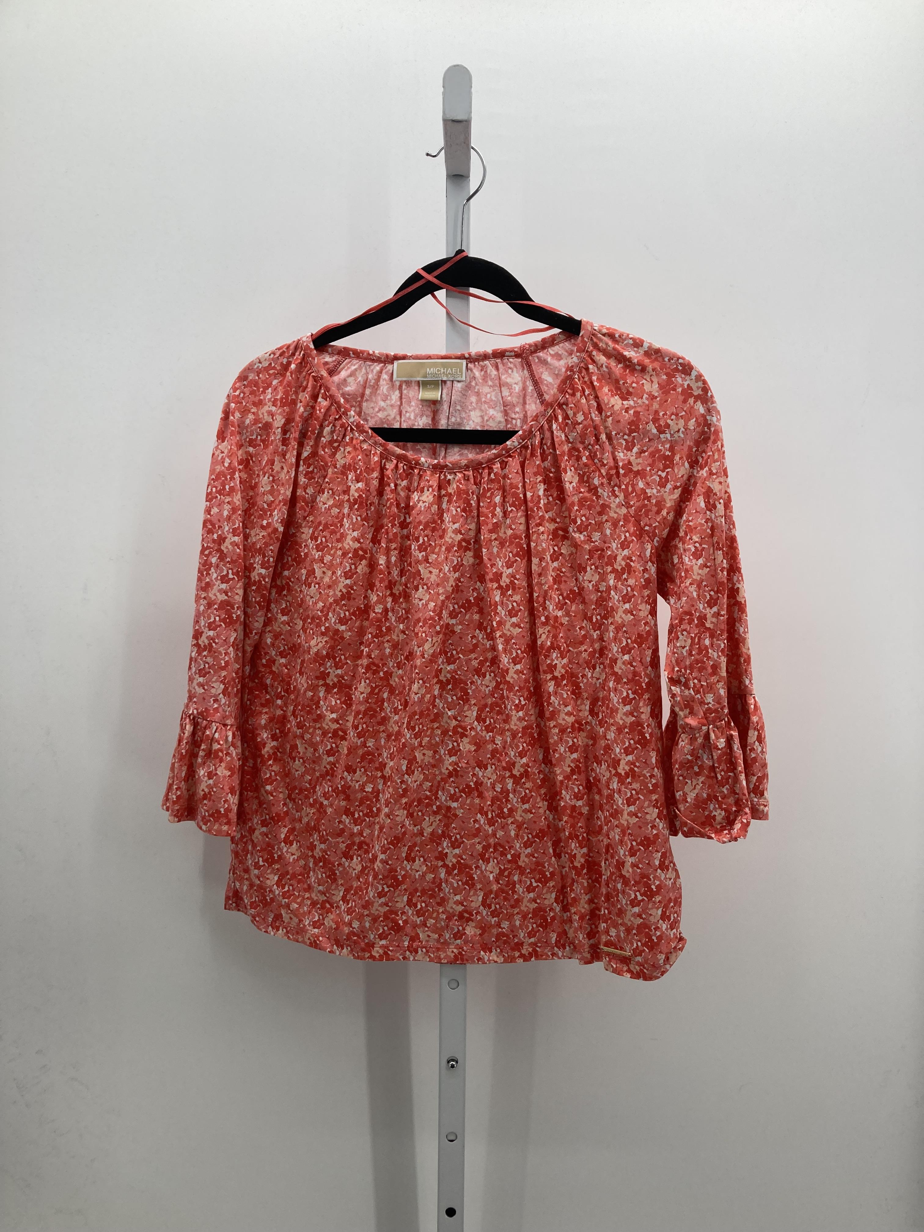 Michael Kors Size Small Misses 3/4 Sleeve Shirt