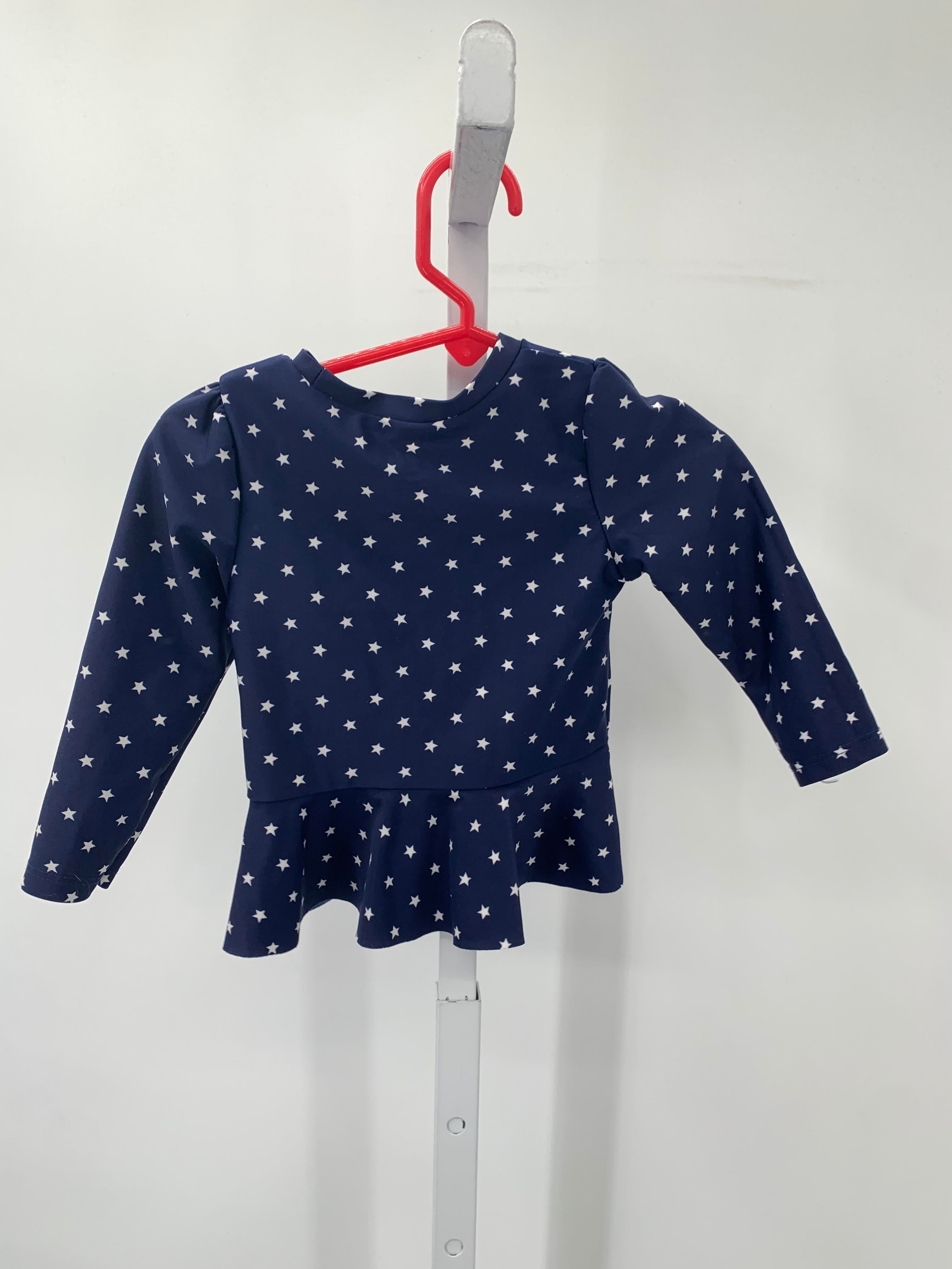 Cat & Jack Size 18 Months Girls Swim Shirt