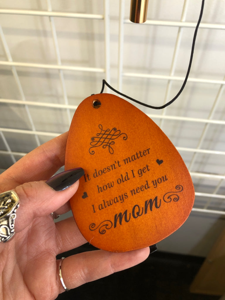 NIB MOM WINDCHIME.
