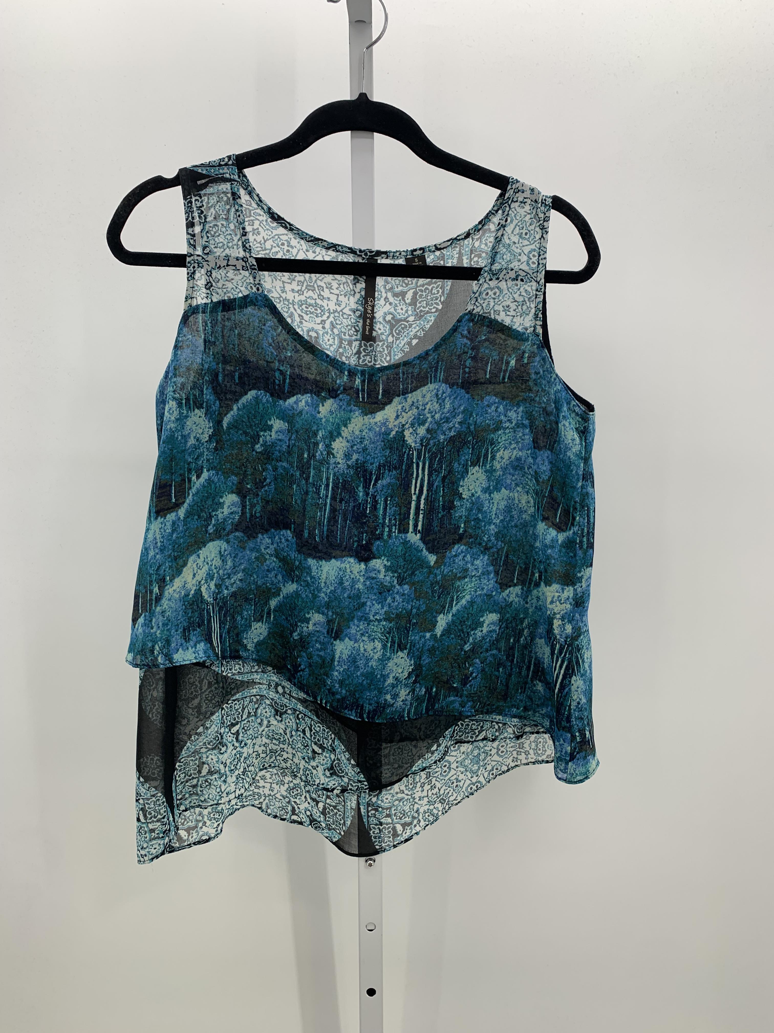 Size Small Misses Sleeveless Shirt