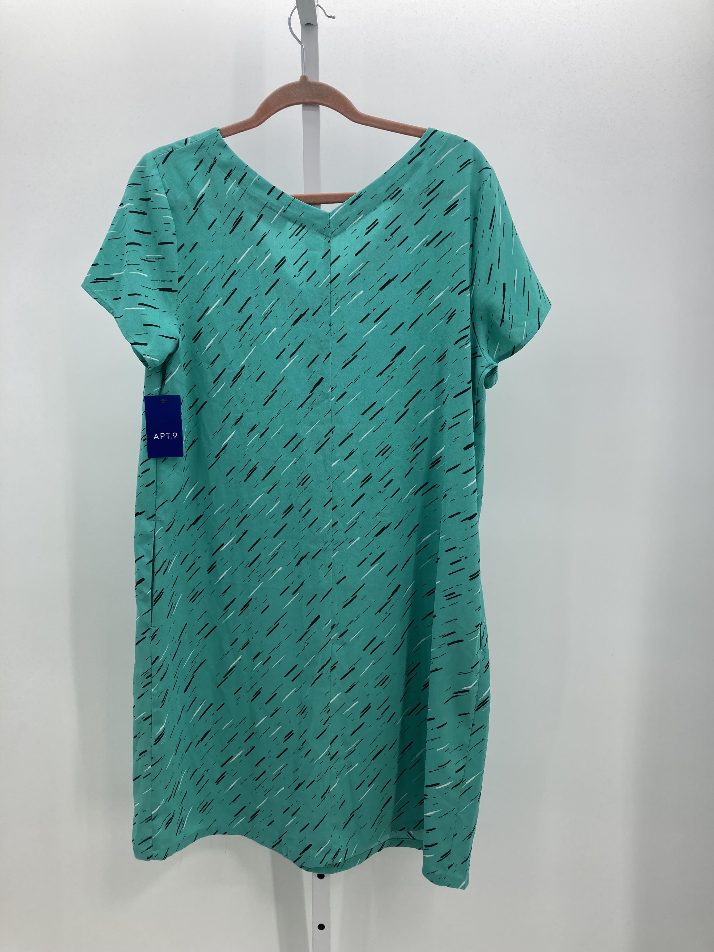 Apt. 9 Size Large Misses Short Sleeve Dress