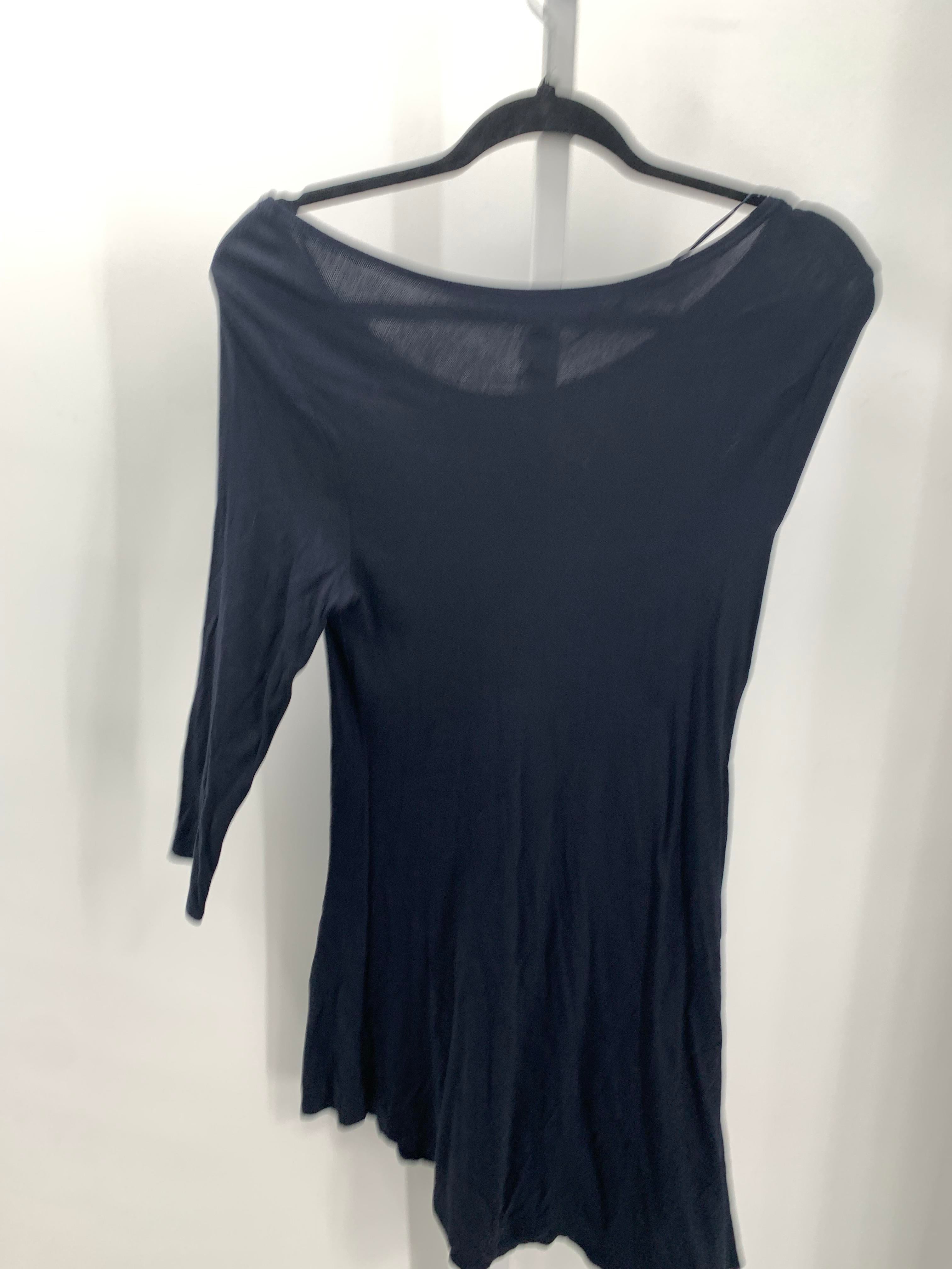 Joan Vass Size Medium Misses Long Sleeve Dress