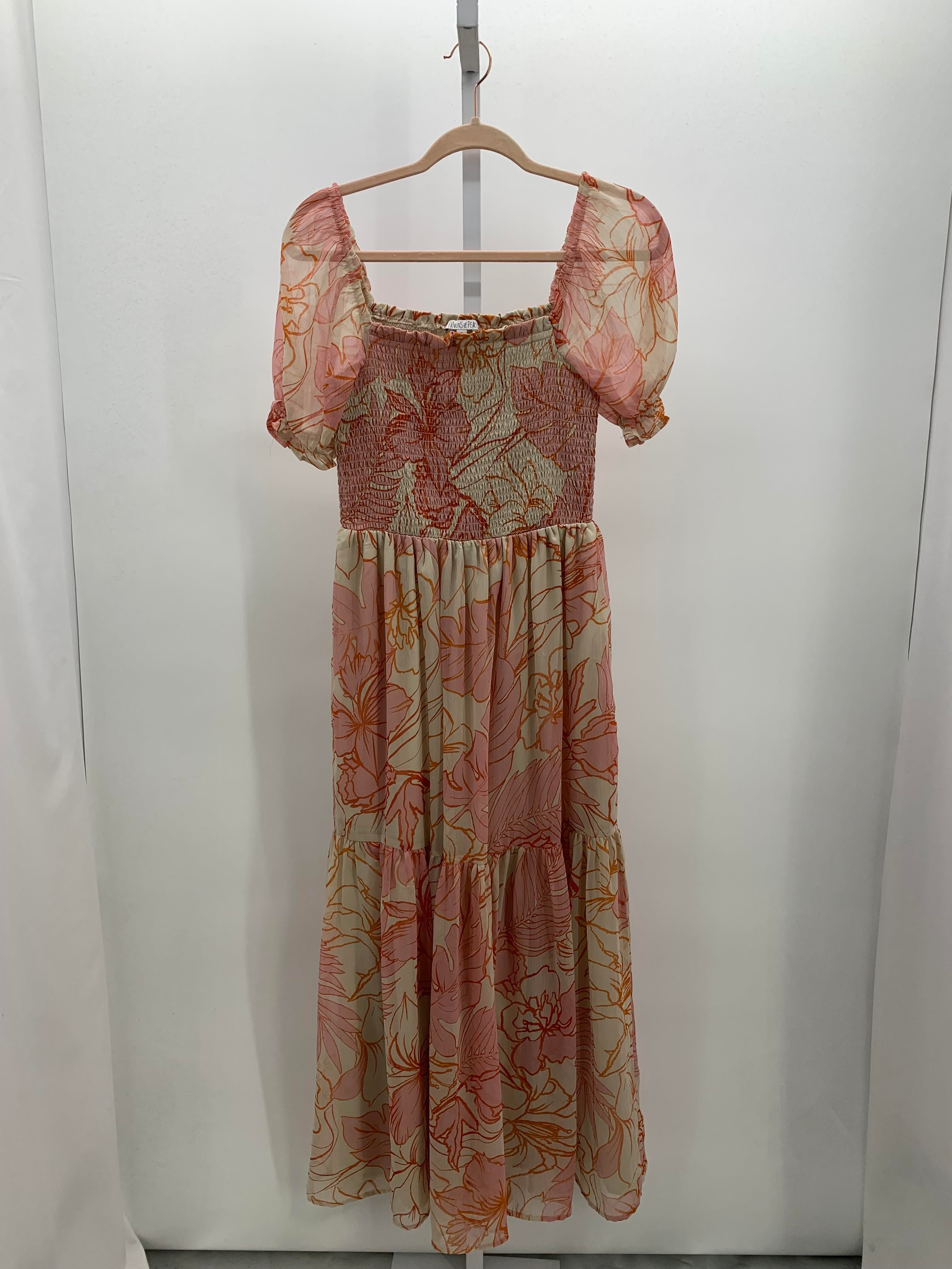 PATRONS OF PEACE Size Small Misses Short Sleeve Dress