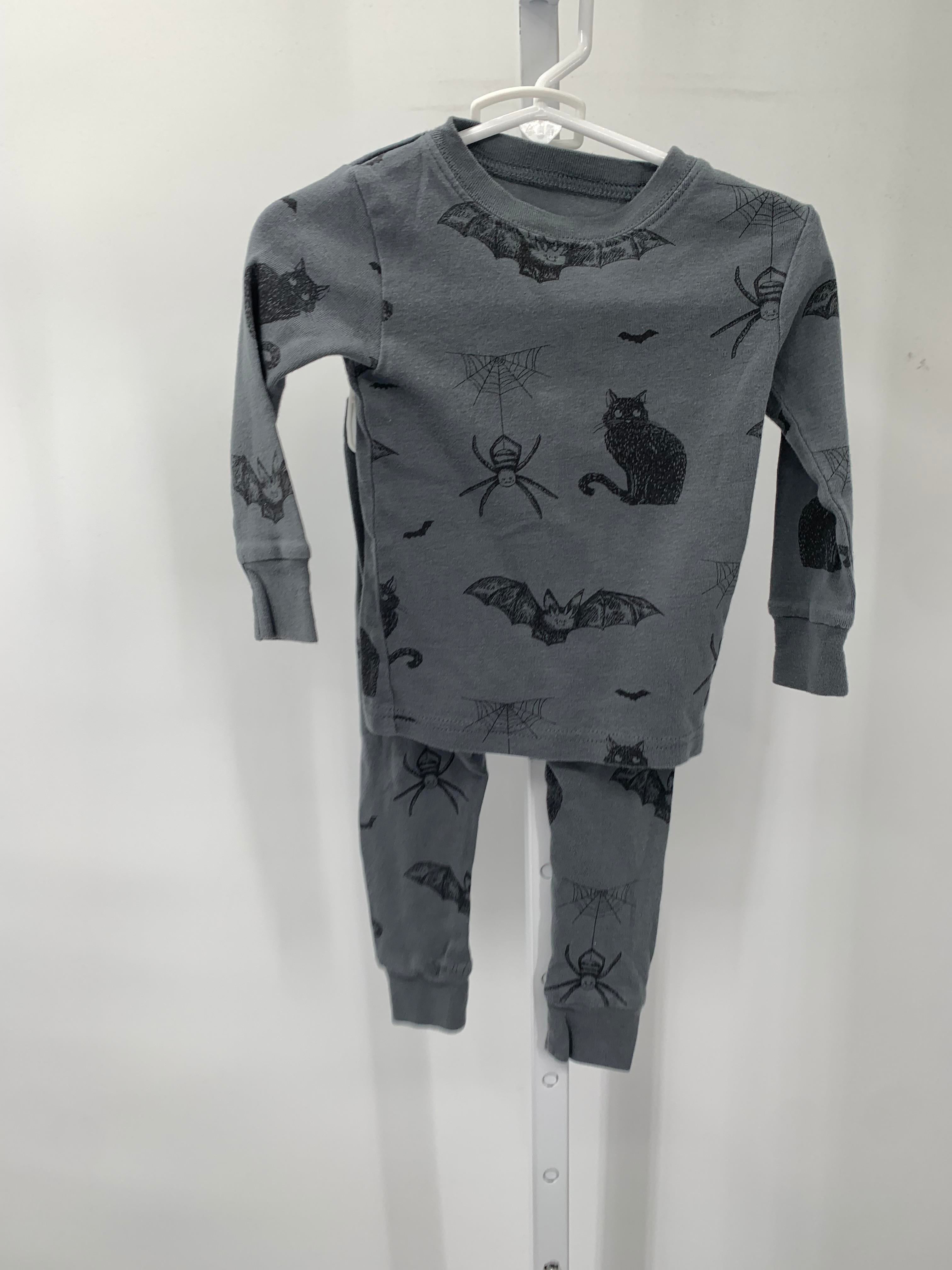 PAJAMAS BLACK CAT BATS SPIDERS