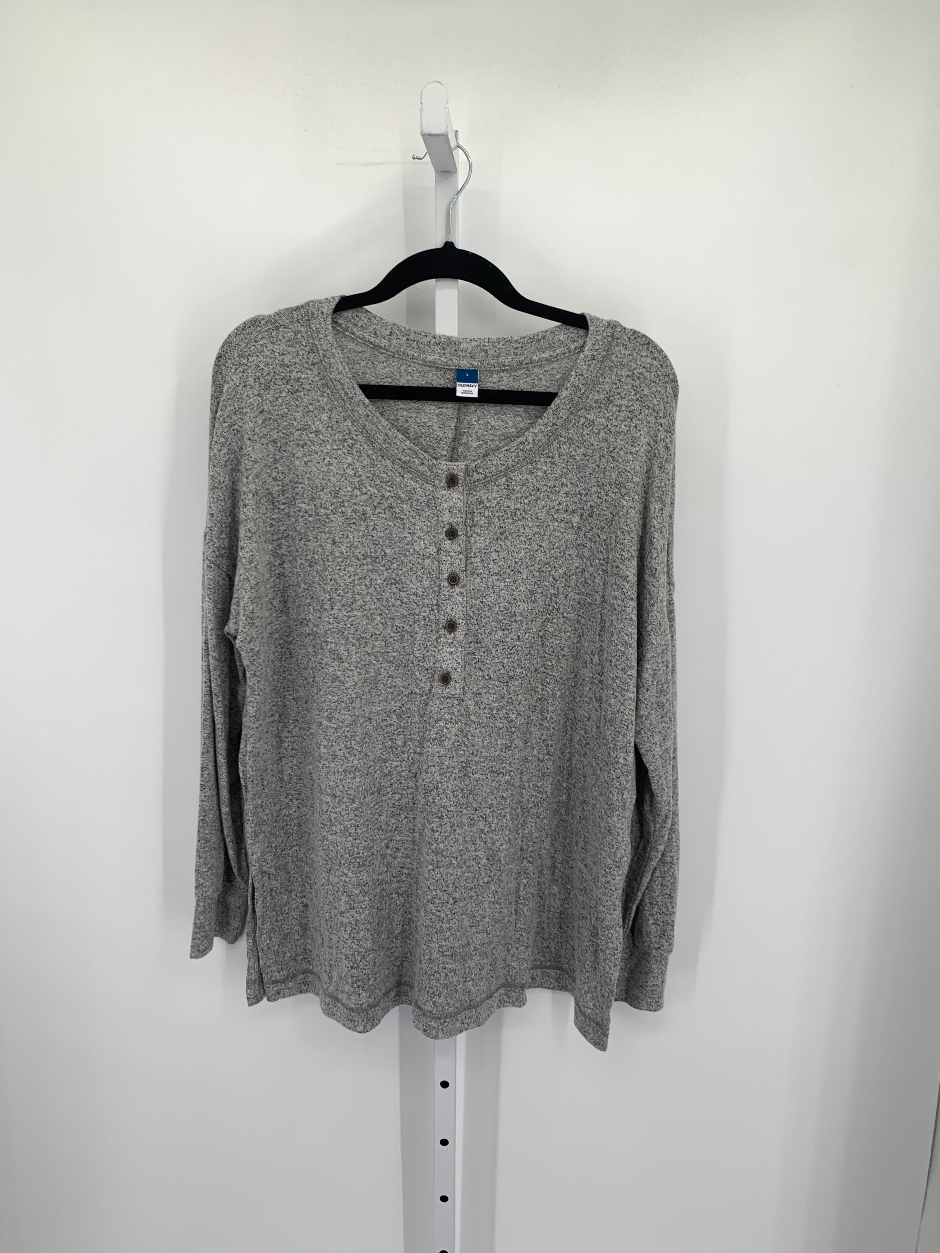 Old Navy Size Large Misses Long Sleeve Shirt