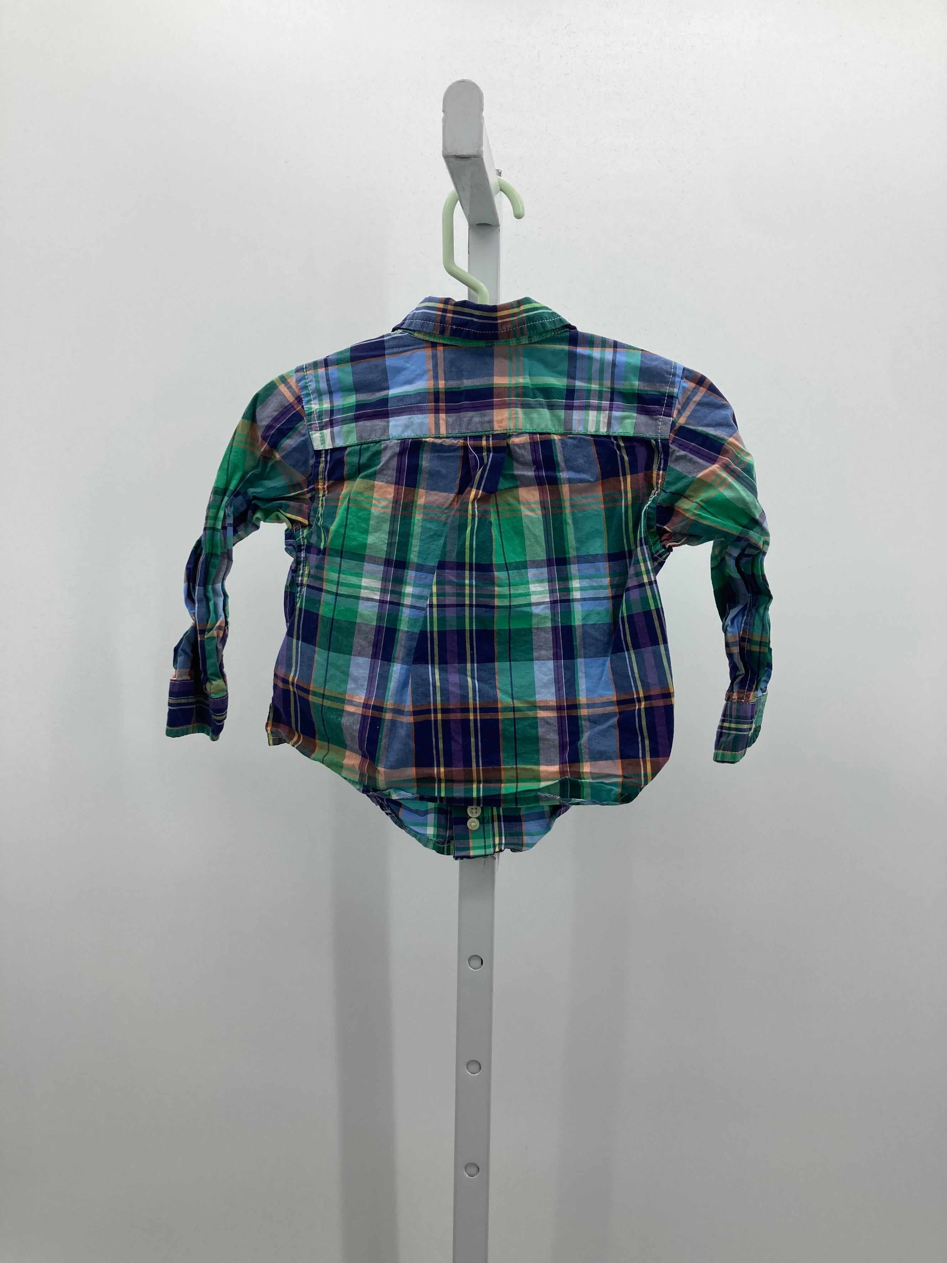 PLAID BTN DOWN