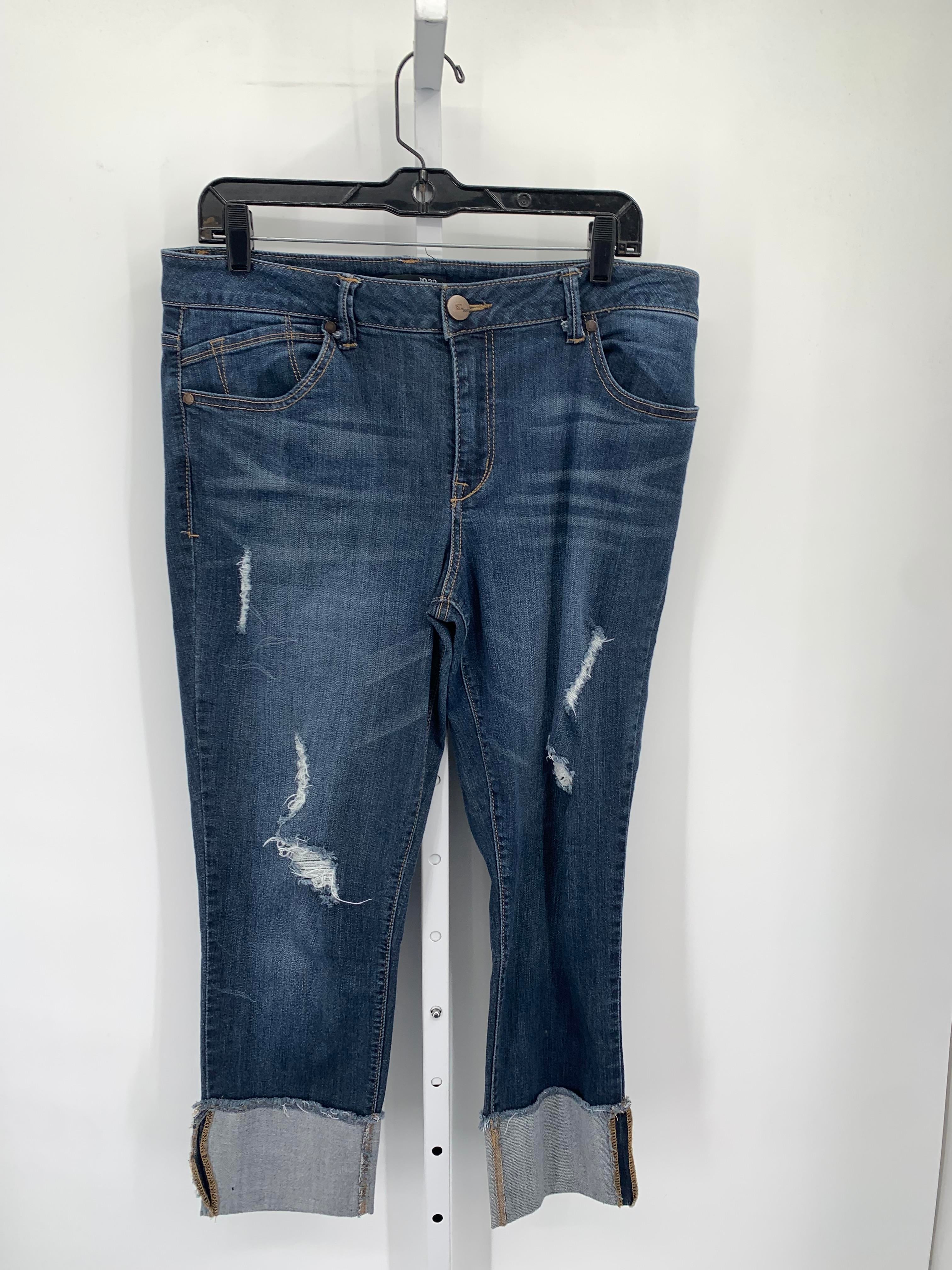 1822 Size 14 Misses Cropped Jeans