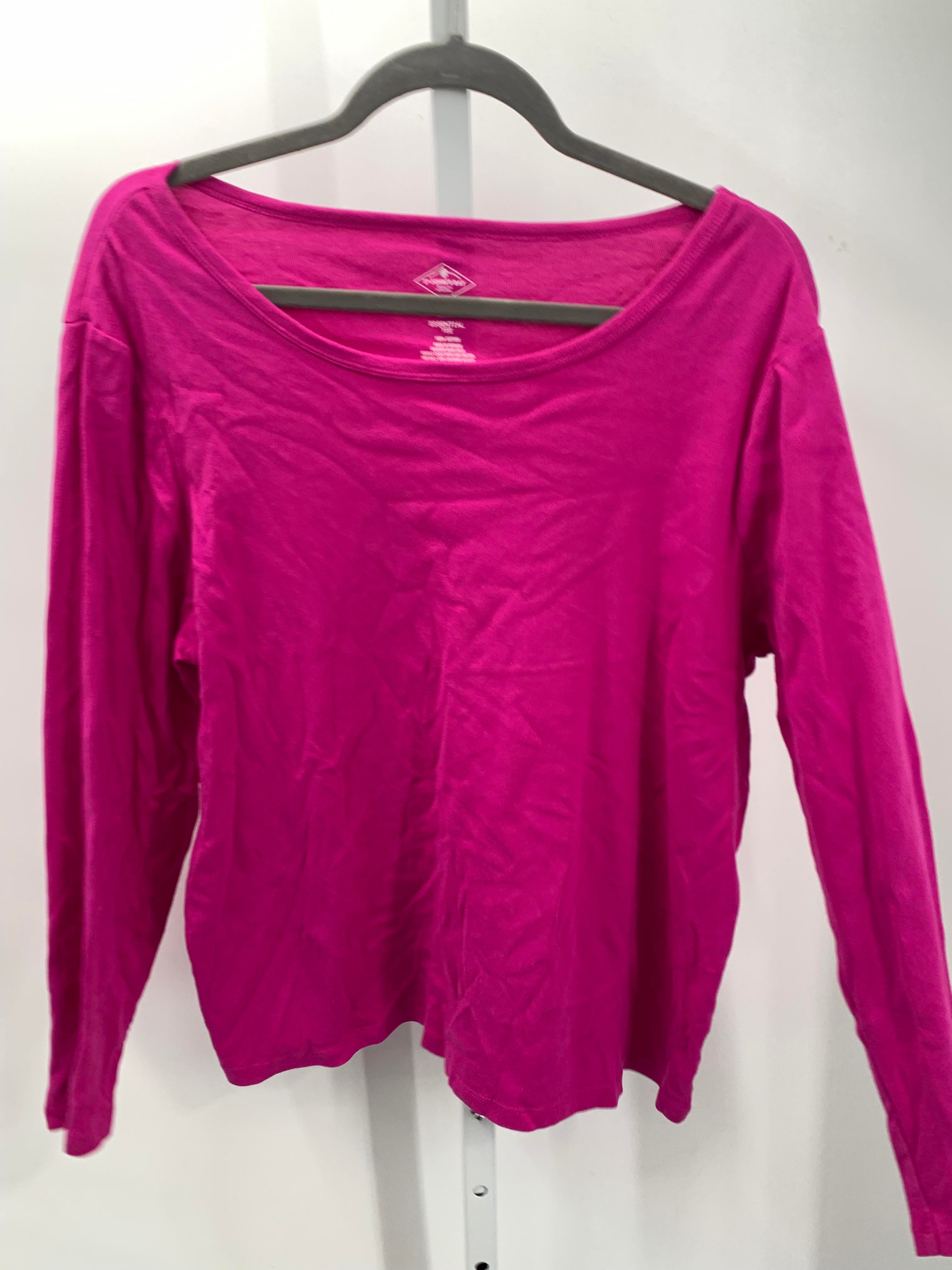 St. Johns Bay Size XXL Misses Long Sleeve Shirt