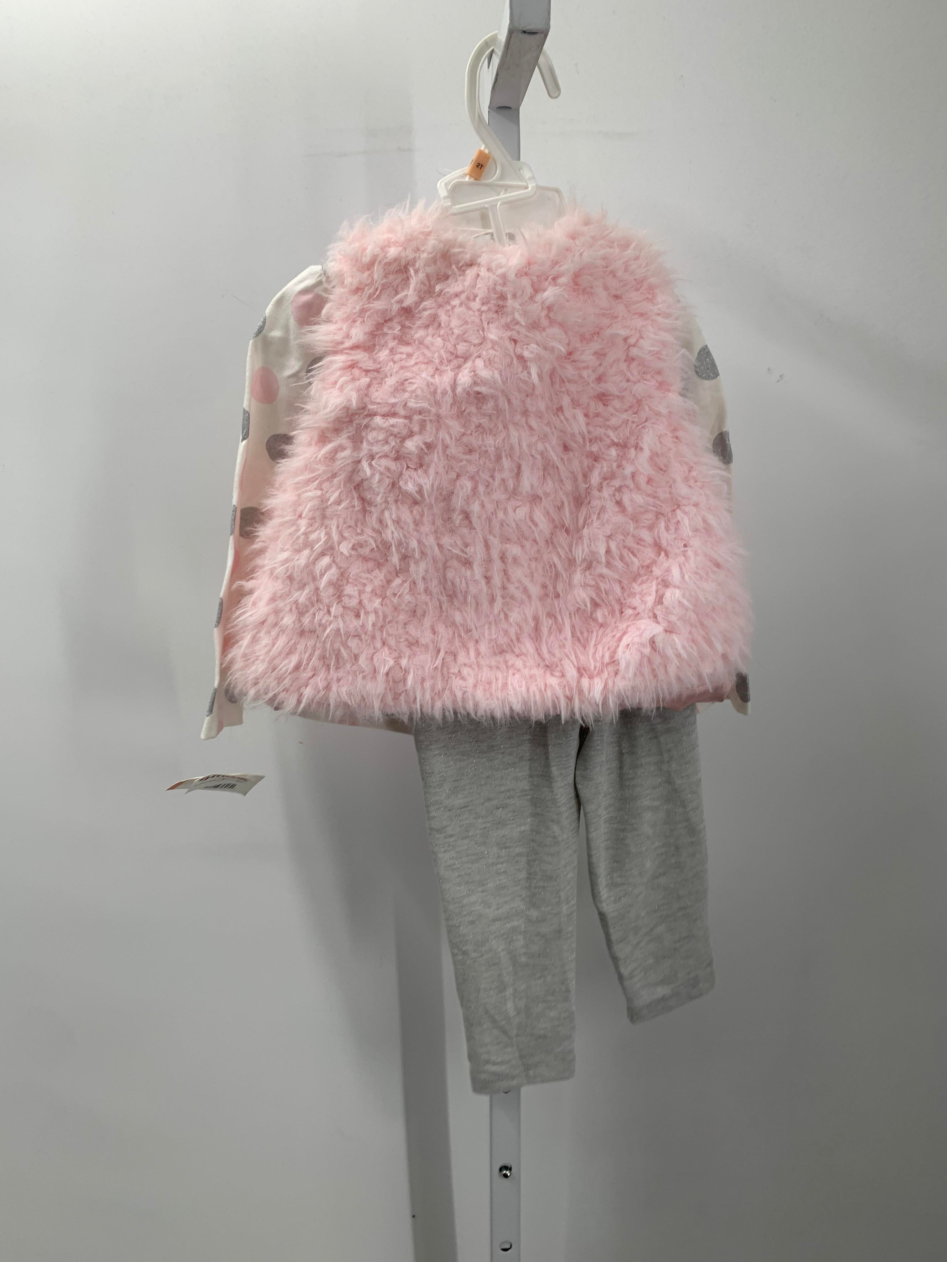 Little Me Size 2T Girls 3 Pieces