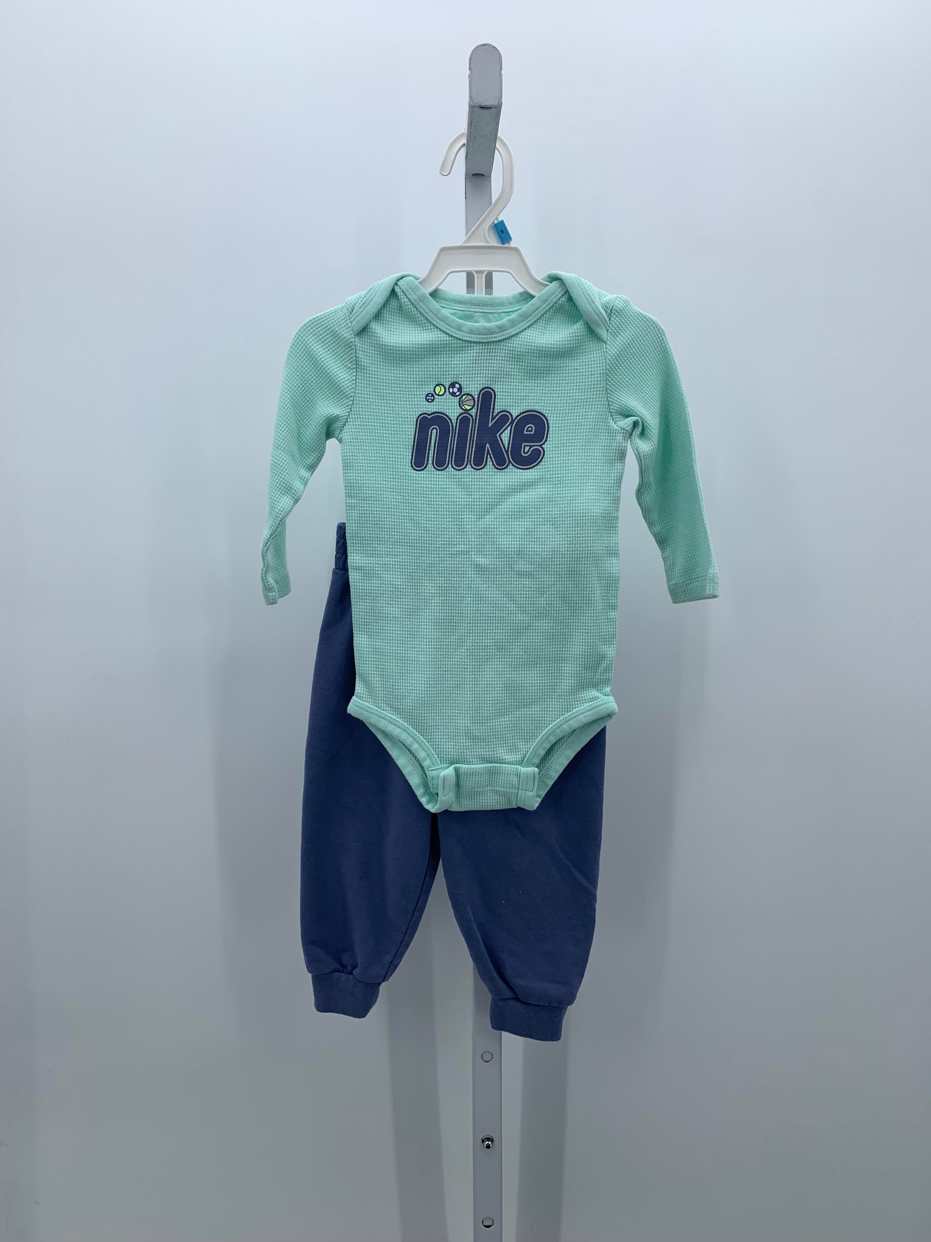 LONG SLV SHIRT AND BLUE PANTS