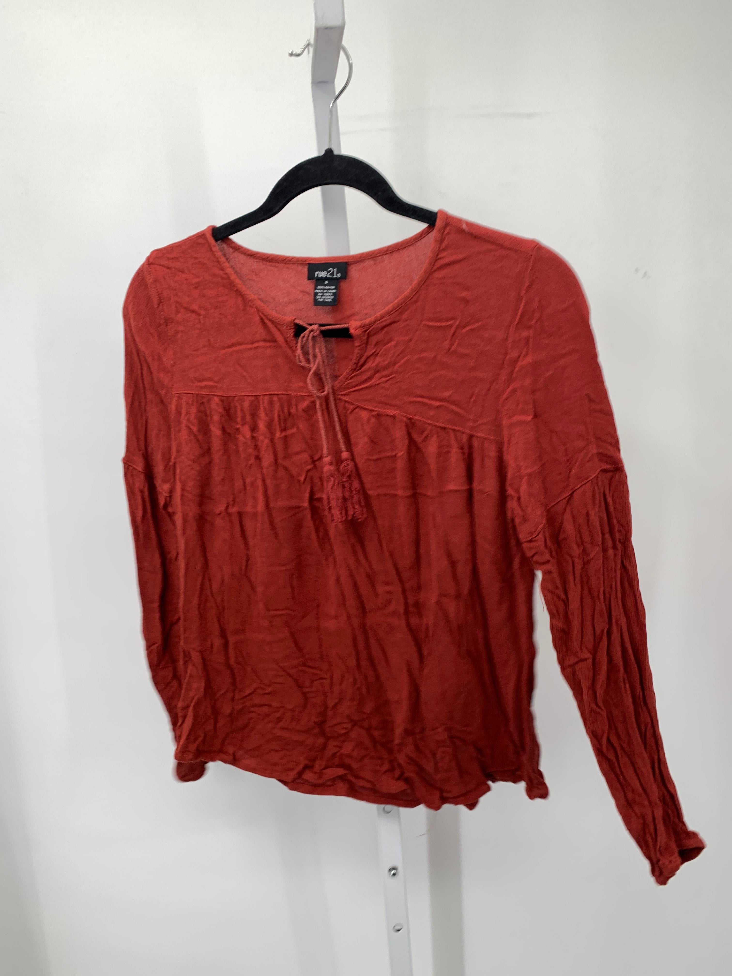 rue21 Size Small Juniors Long Sleeve Shirt