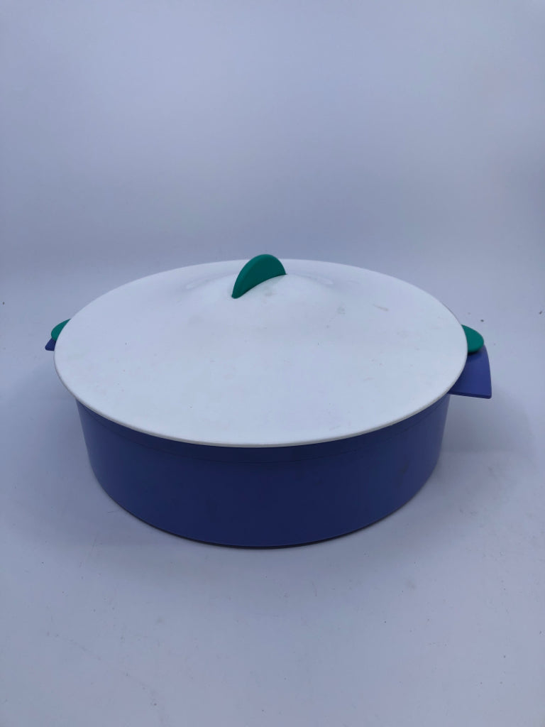 VTG PURPLE TUPPERWARE STEAMER.