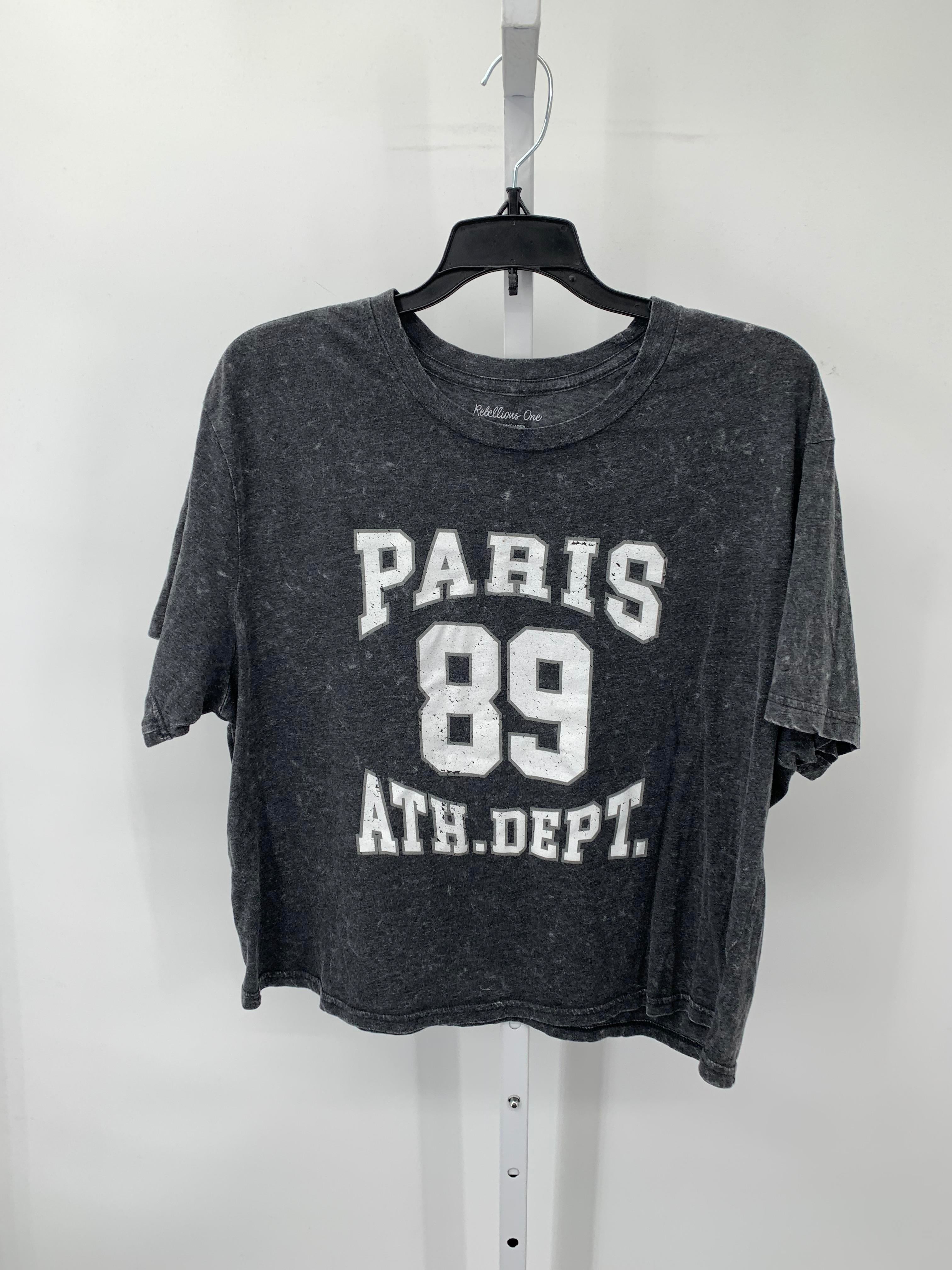 Size Extra Large Juniors Short Sleeve Shirt